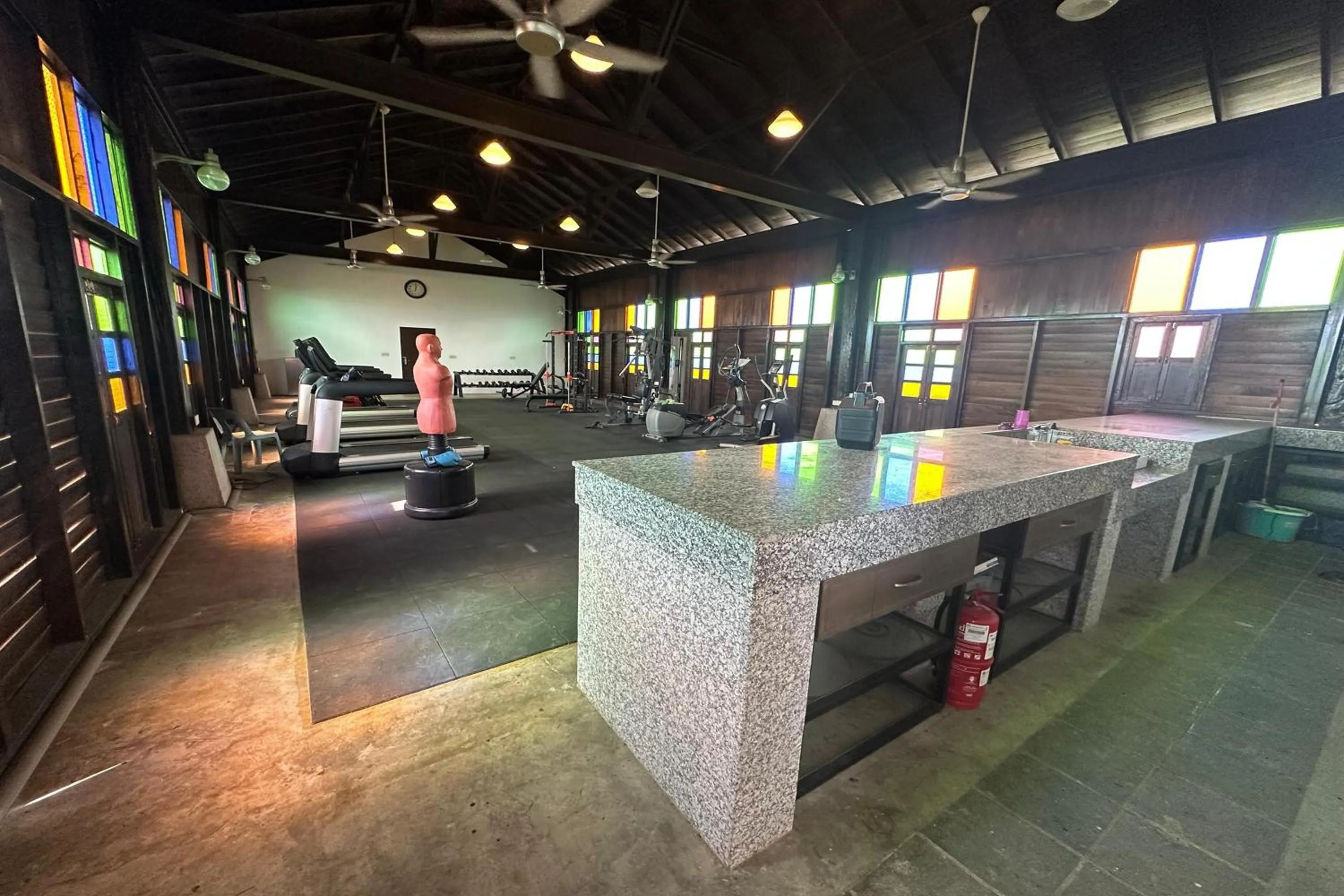 Fitness centre/facilities in Villa D'Acqua