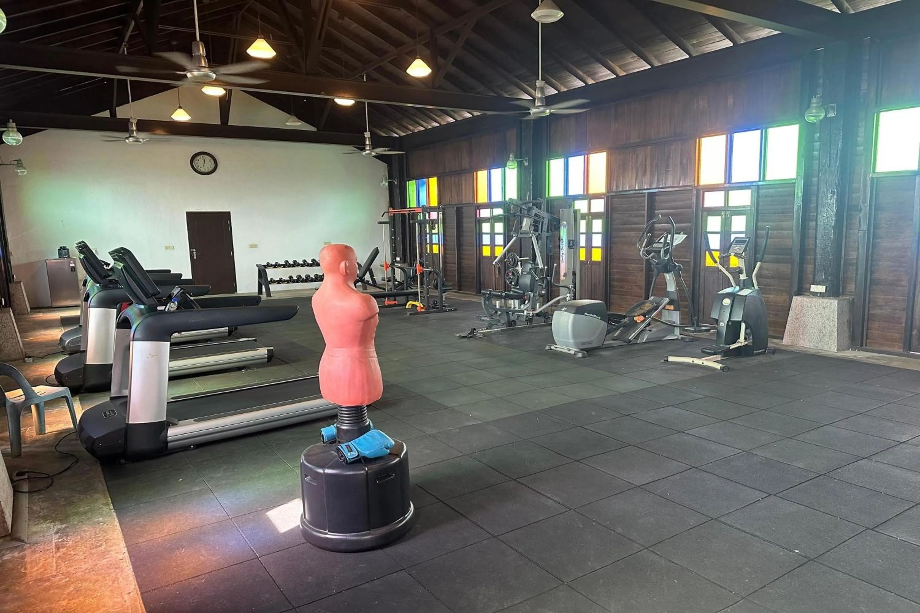 Fitness centre/facilities in Villa D'Acqua