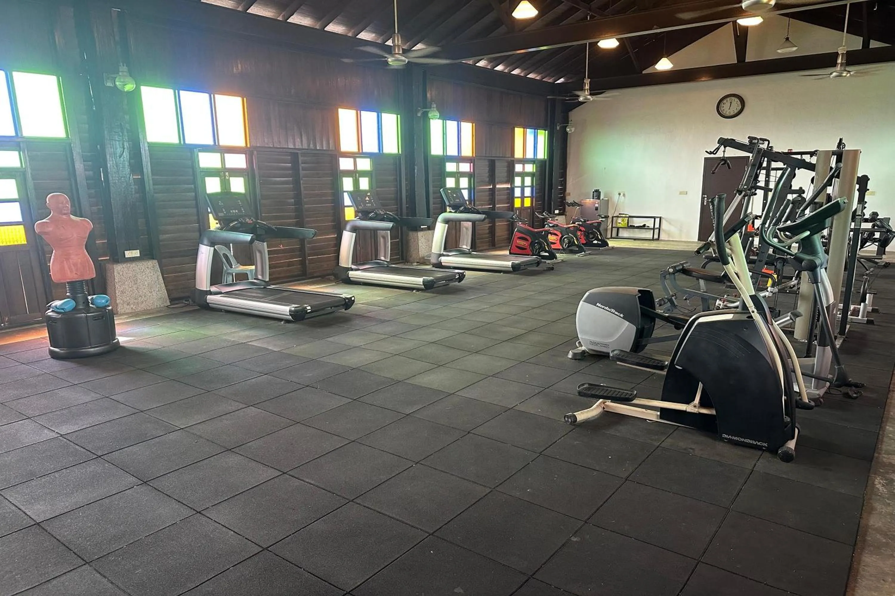 Fitness centre/facilities in Villa D'Acqua