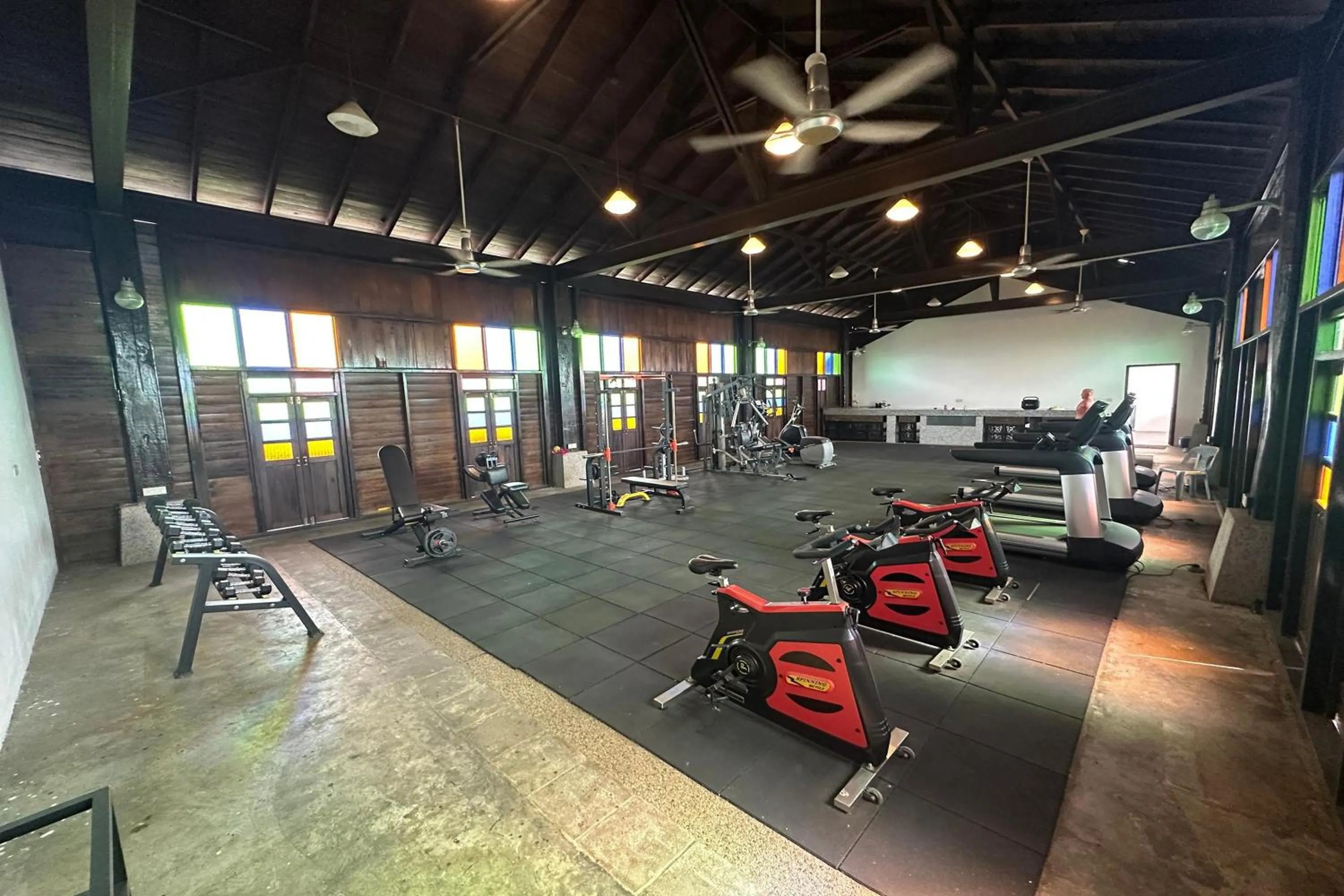 Fitness centre/facilities in Villa D'Acqua