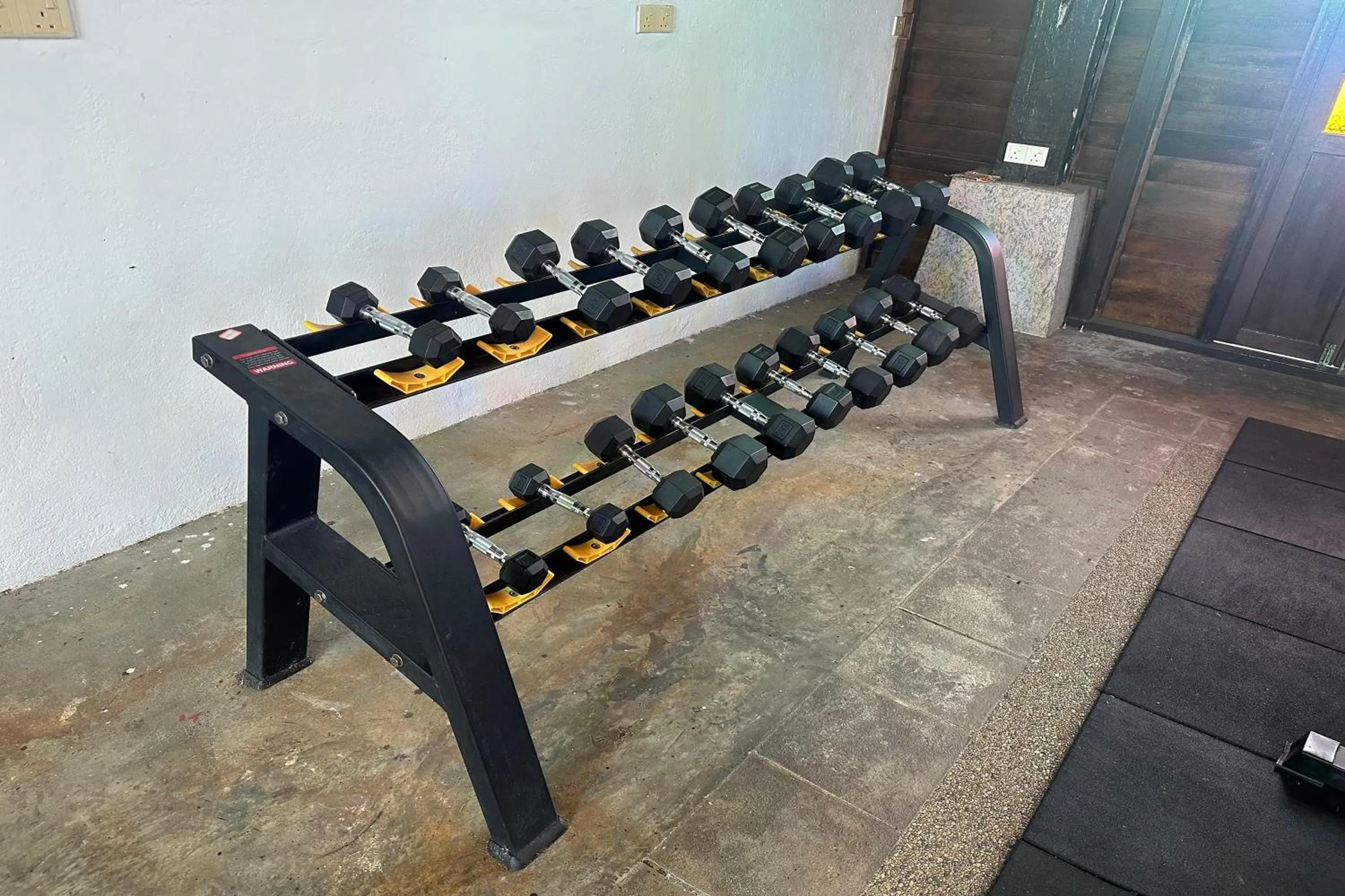 Fitness centre/facilities in Villa D'Acqua