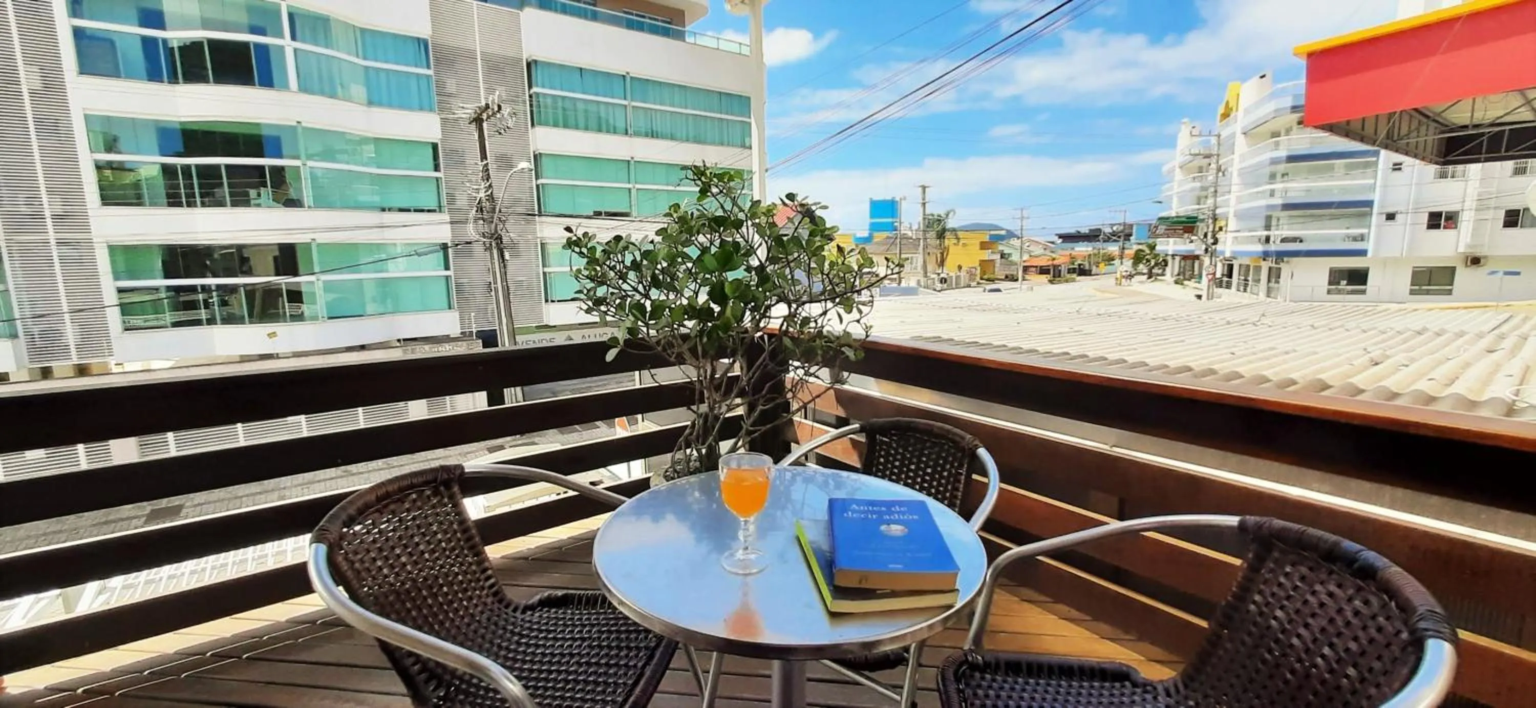 Balcony/Terrace in Água Marinha de Bombas - Bombinhas