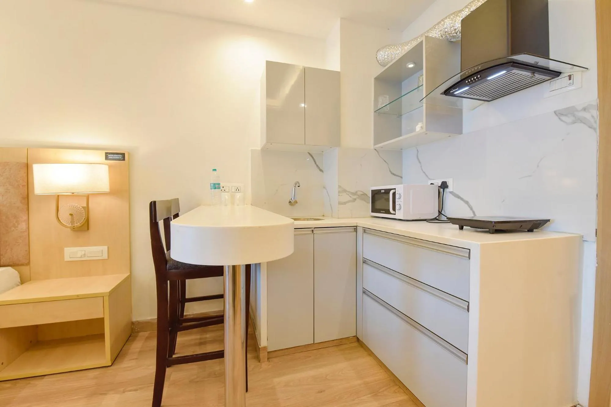 Dining area in FabHotel Anukampa With Swimming Pool