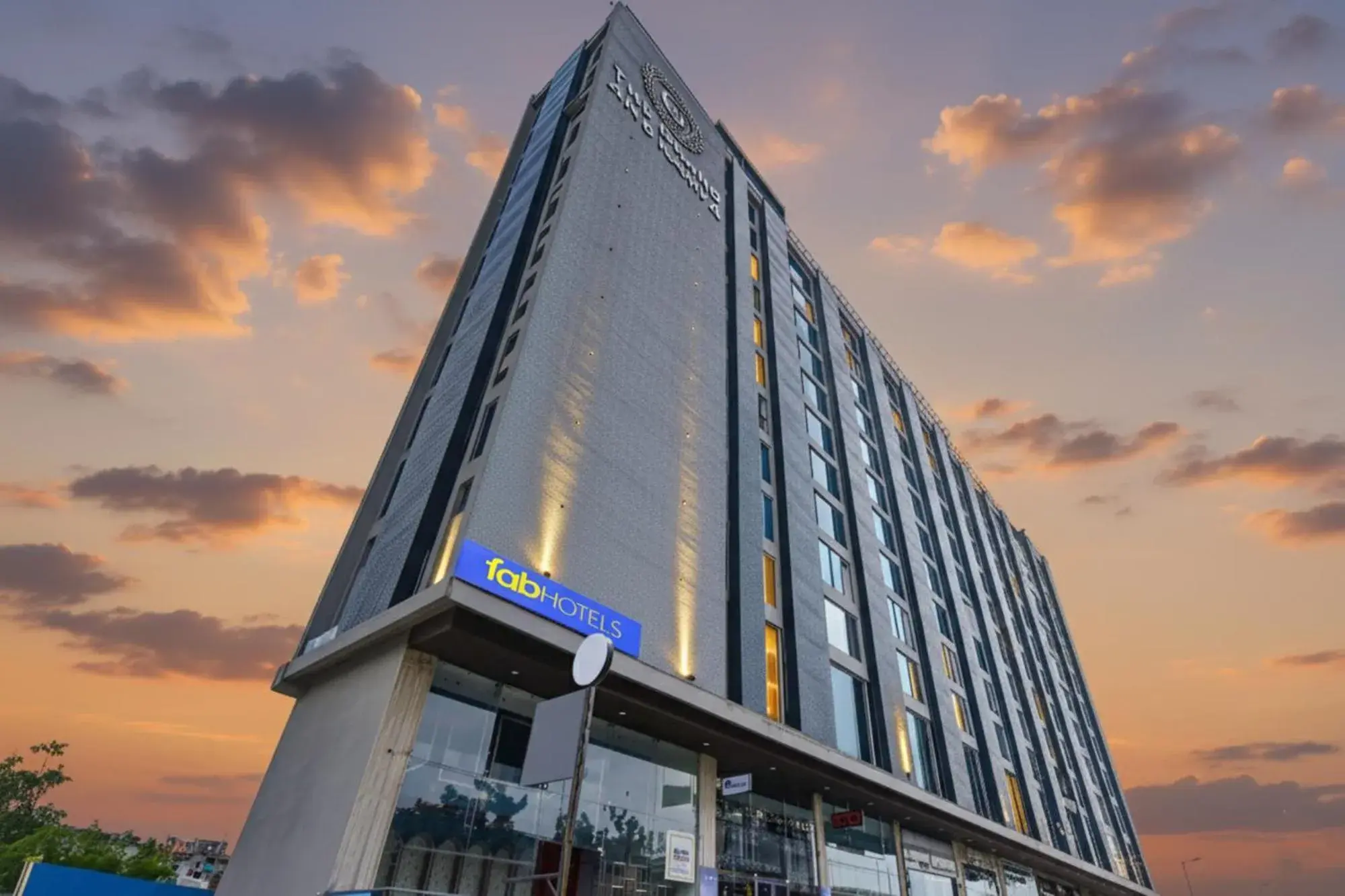 Property building in FabHotel Anukampa With Swimming Pool Property building in FabHotel Anukampa With Swimming Pool