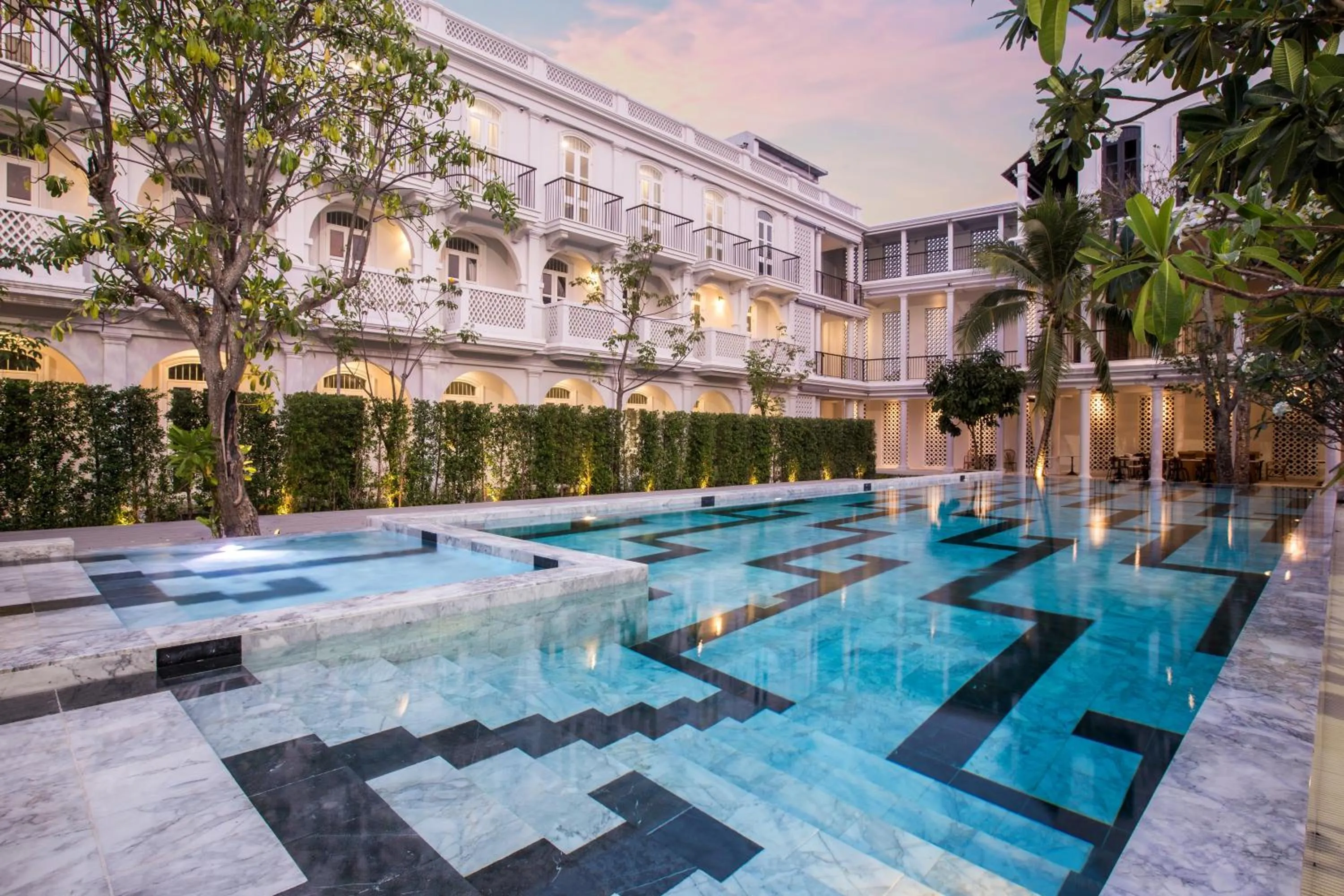 Swimming pool in Little Nyonya Hotel