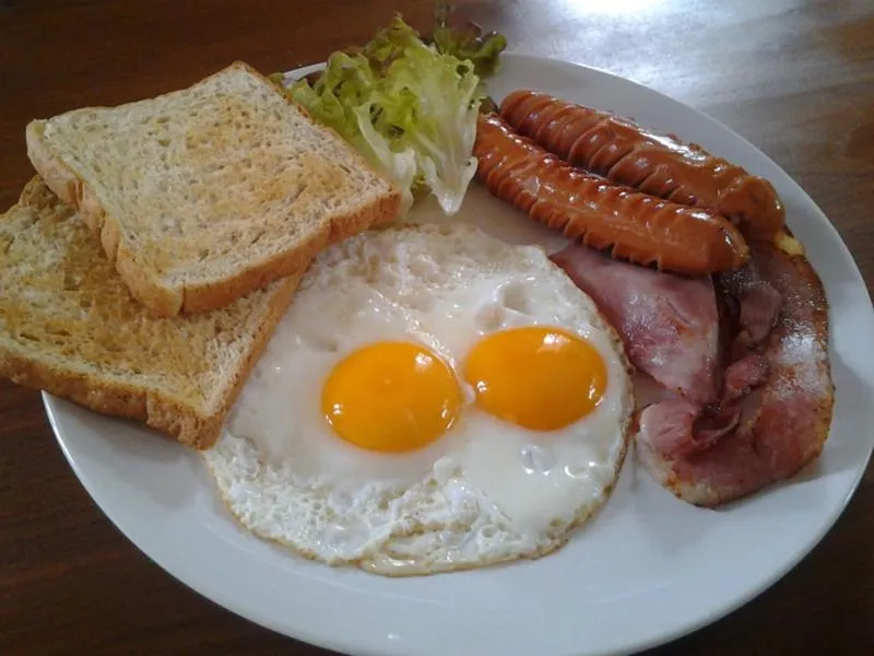 Breakfast in Bida Daree Resort