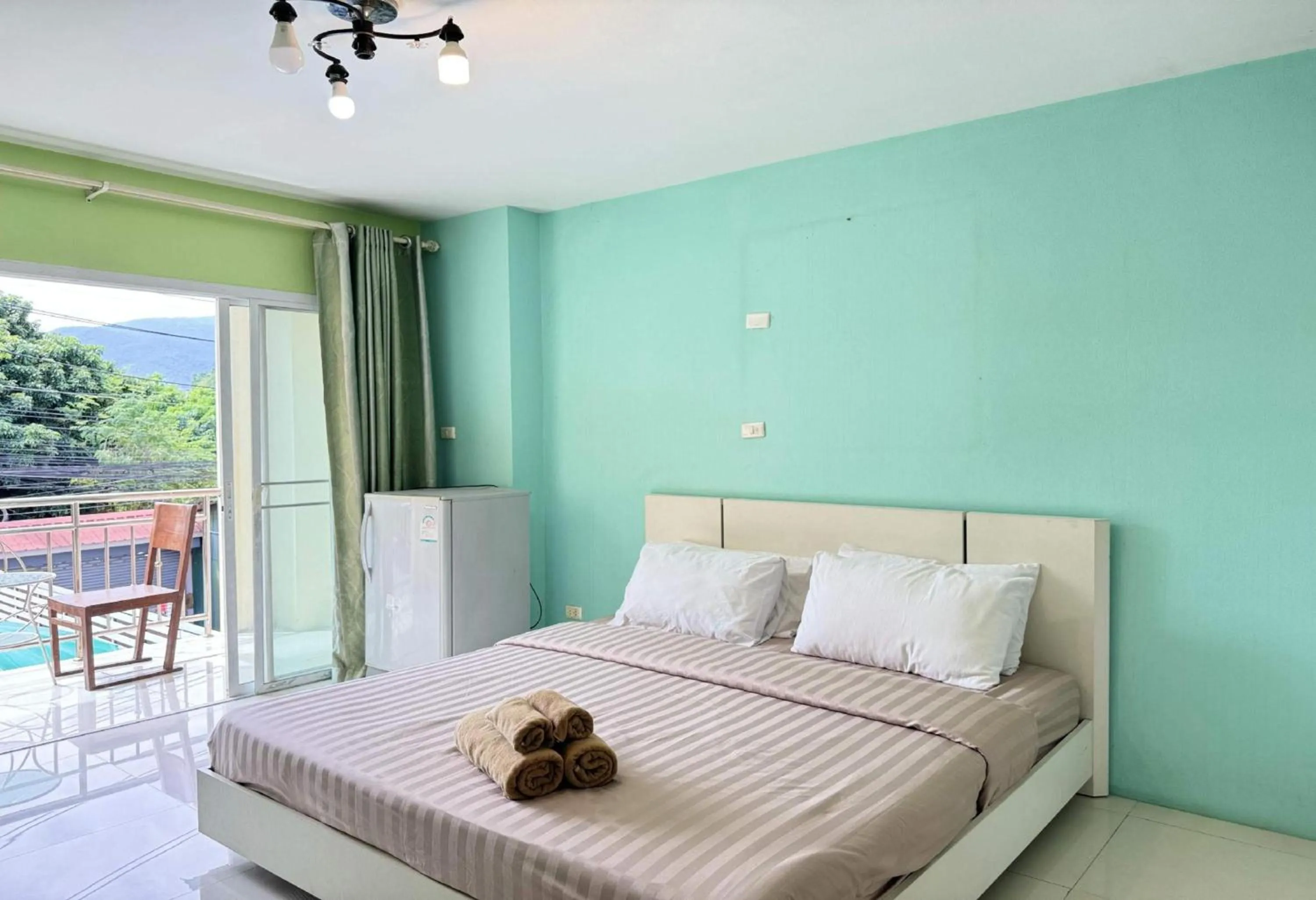 Balcony/Terrace, Bed in Collection O Bupamontra Chiangmai