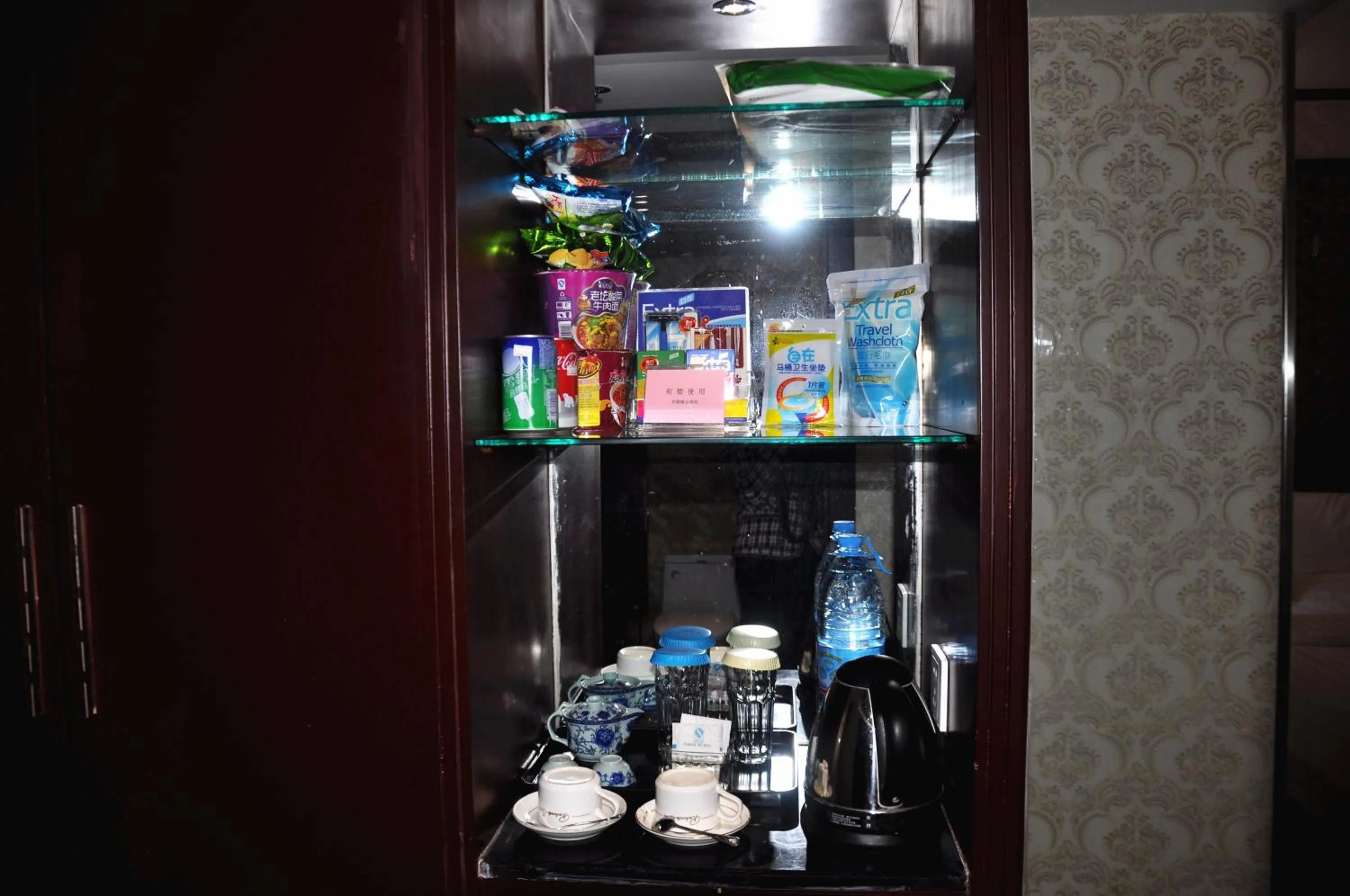 Decorative detail in Ha Luo Hotel