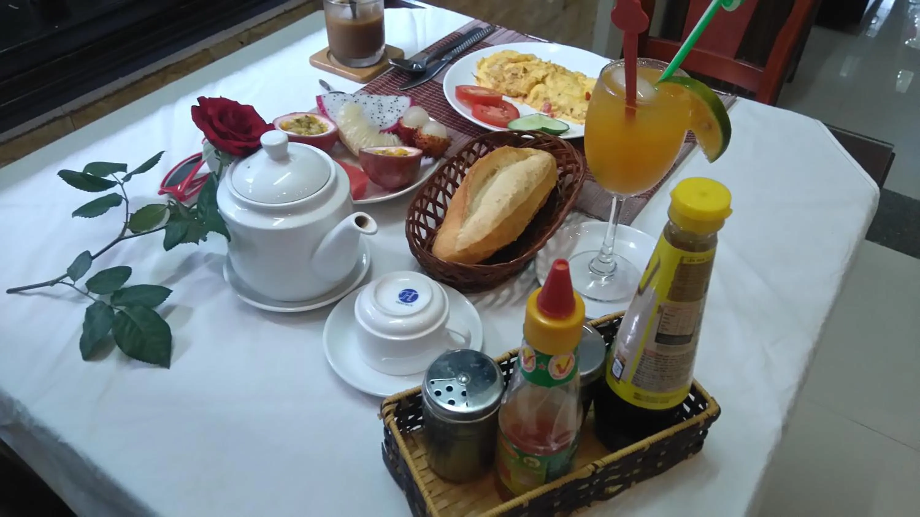 Breakfast in Green CoCo HomeStay