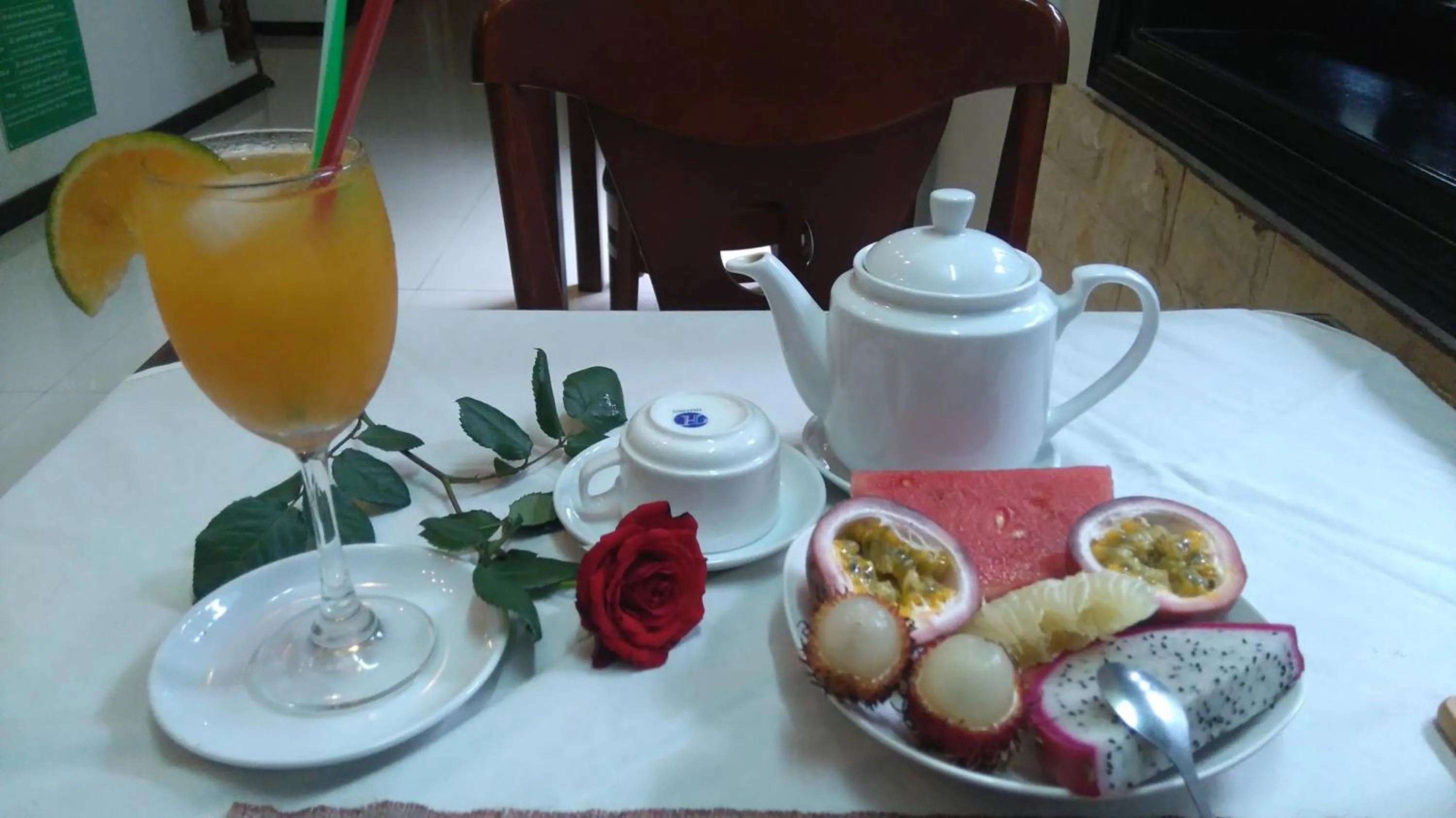 Breakfast in Green CoCo HomeStay