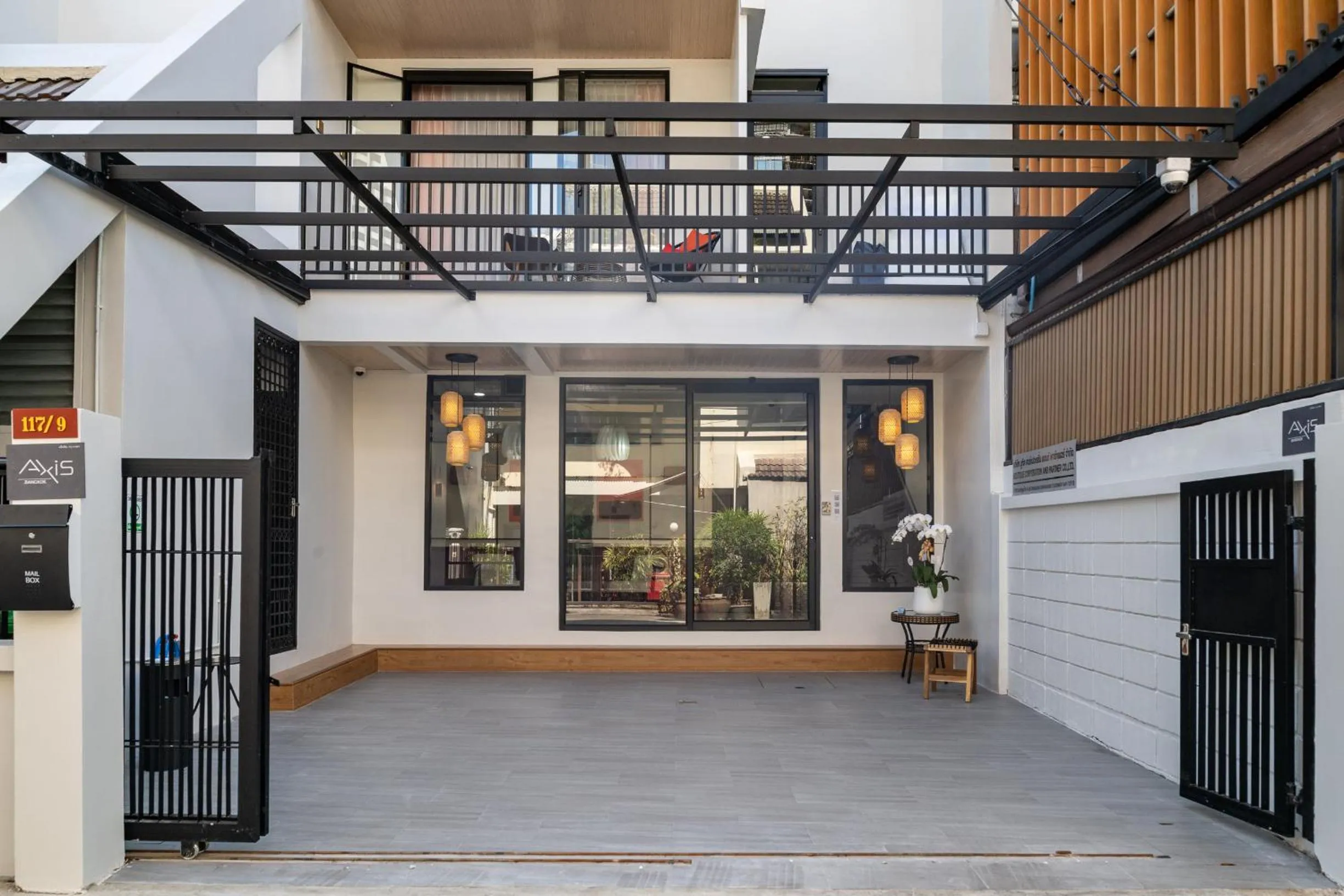 Property building in Boutique hotel Axis Bangkok