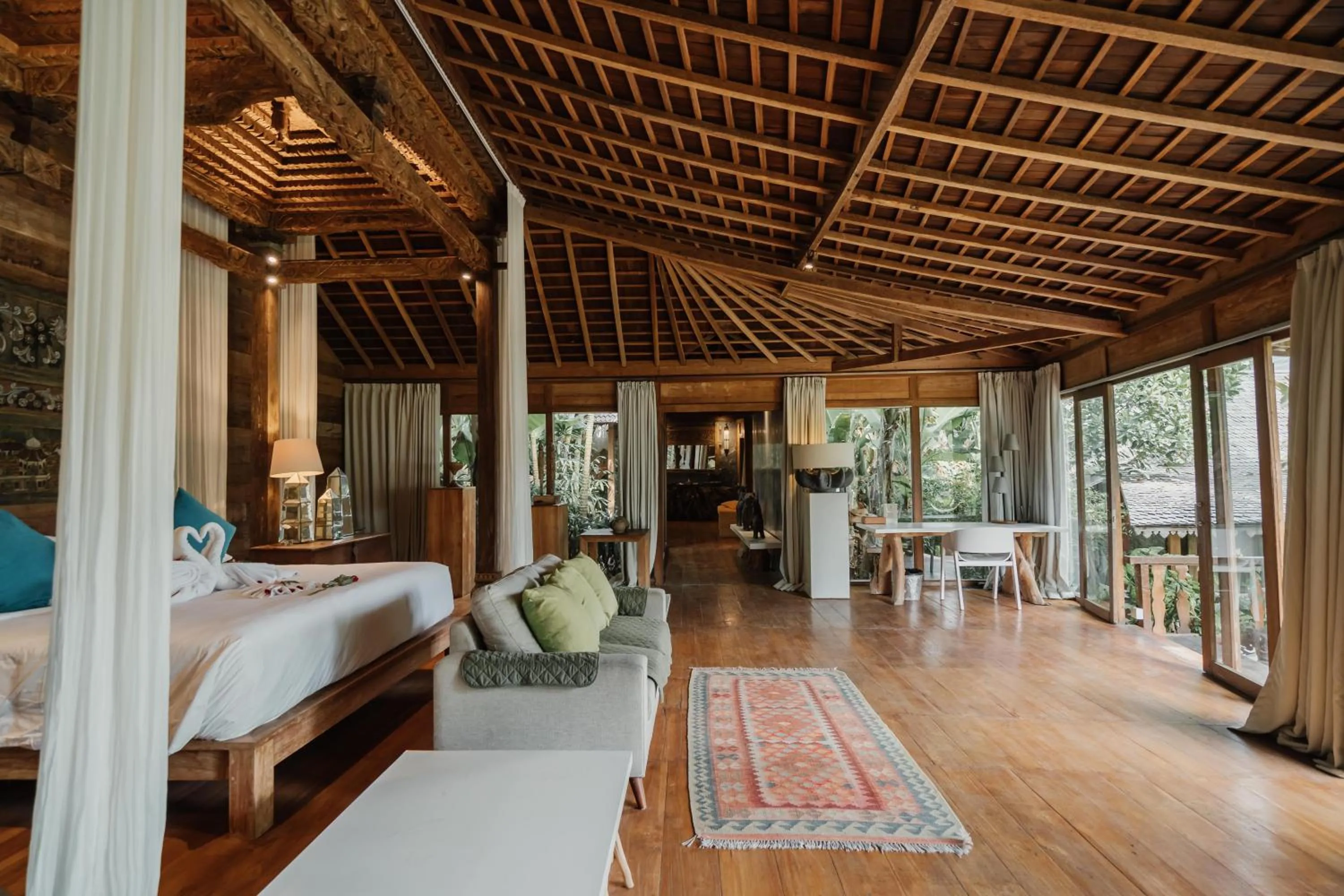 Living room in Kropak Canggu