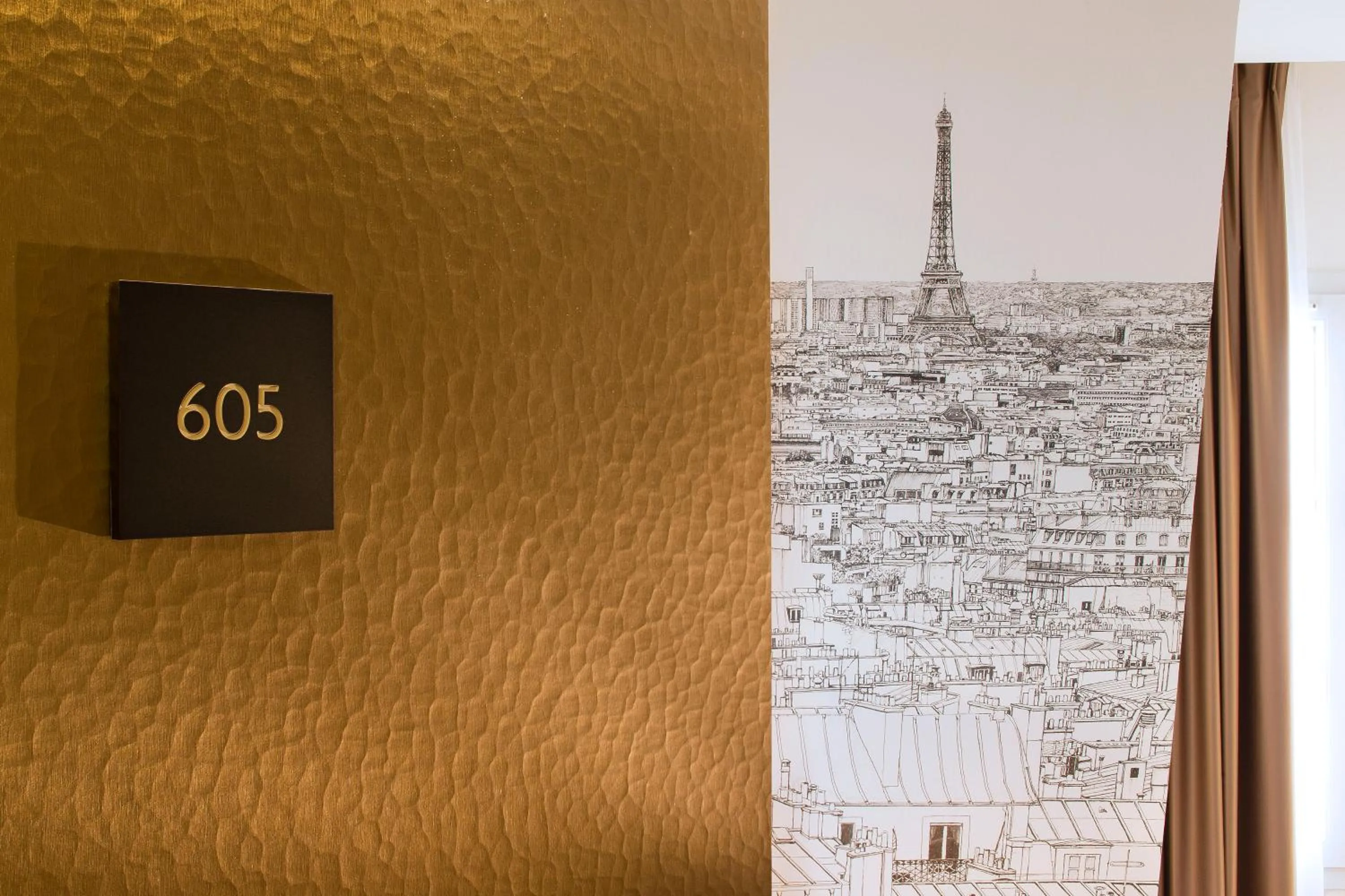 Bedroom in Cler Hotel