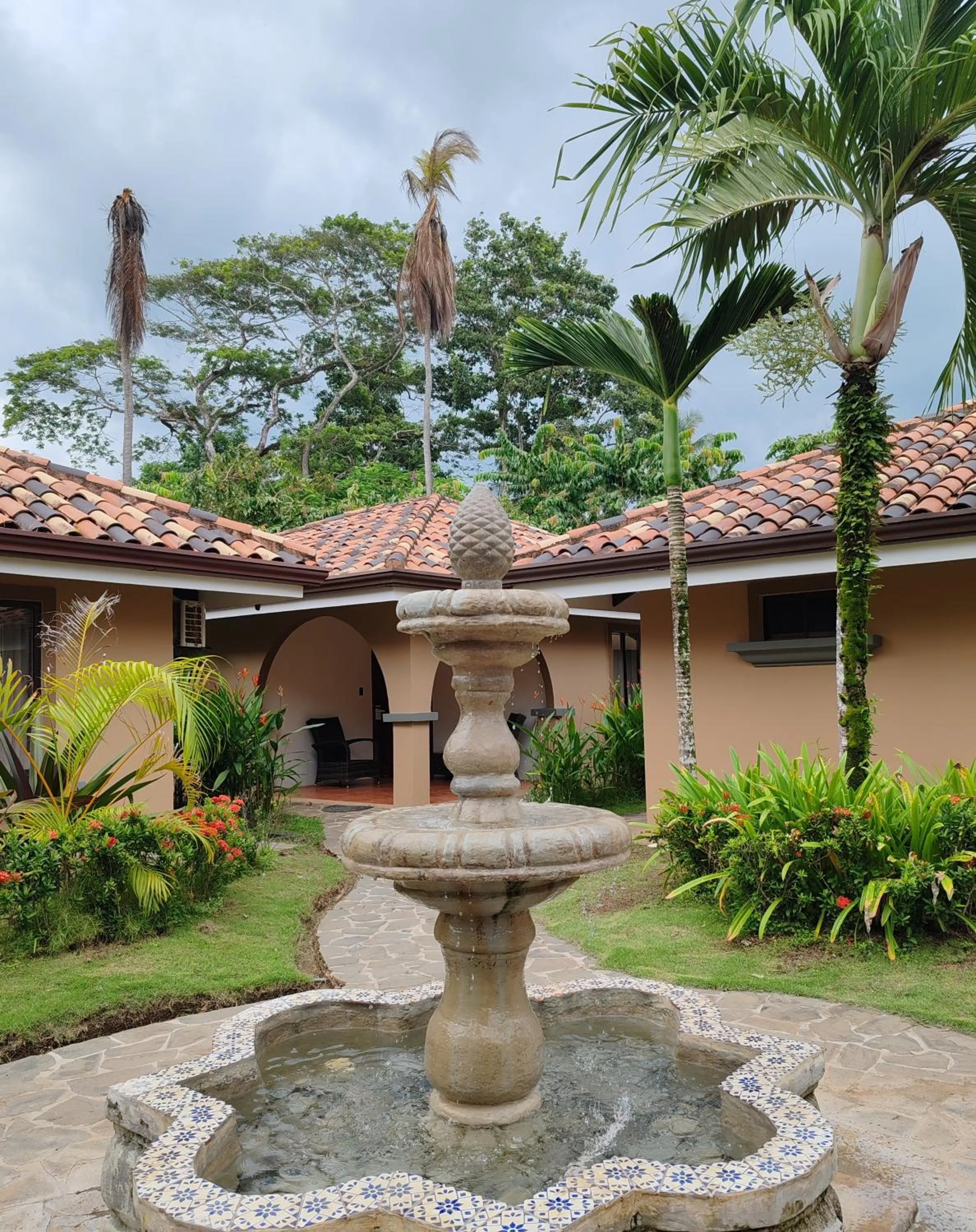 Garden view in Marenaz Oceanfront Resort