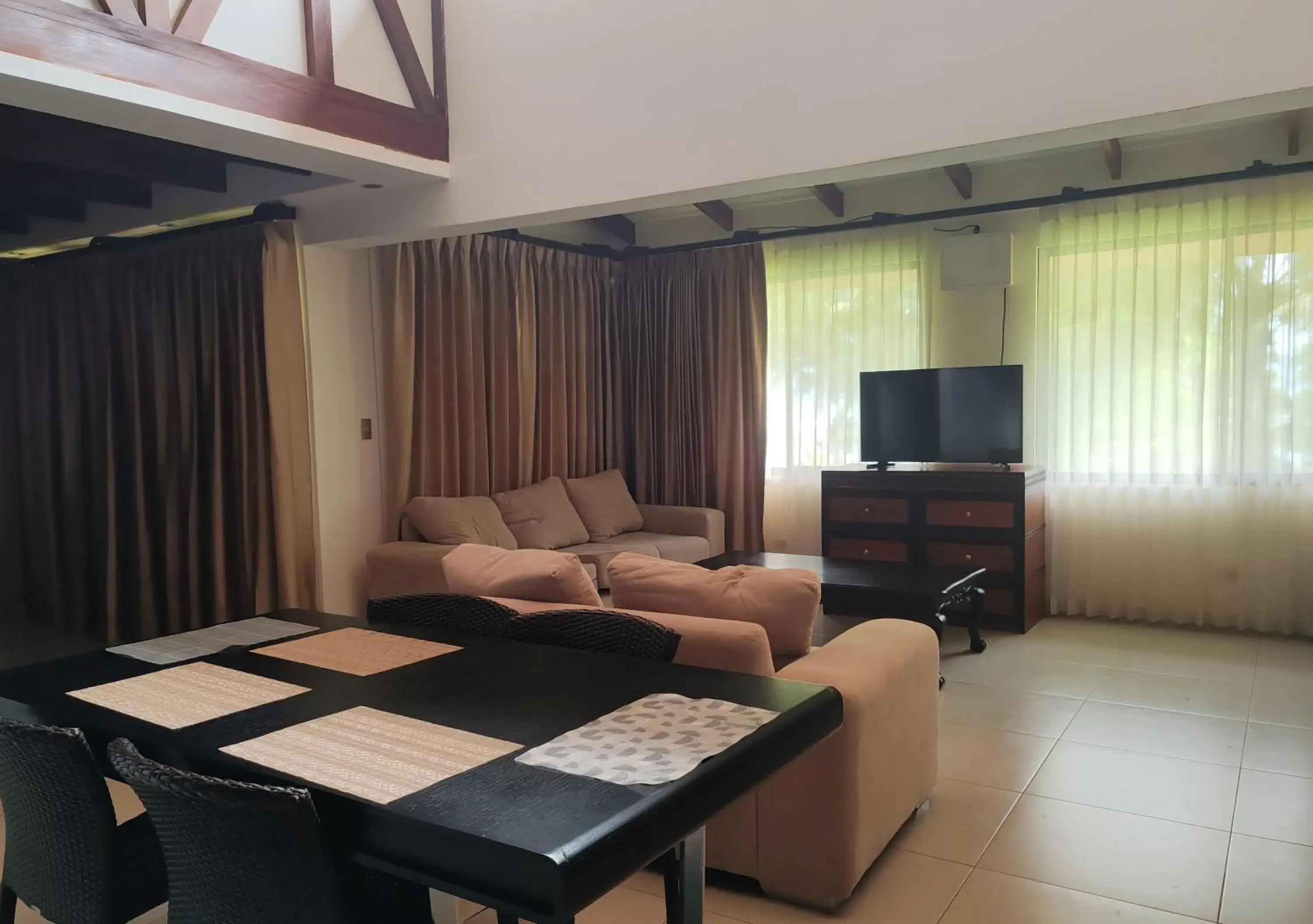 Living room in Marenaz Oceanfront Resort Living room in Marenaz Oceanfront Resort