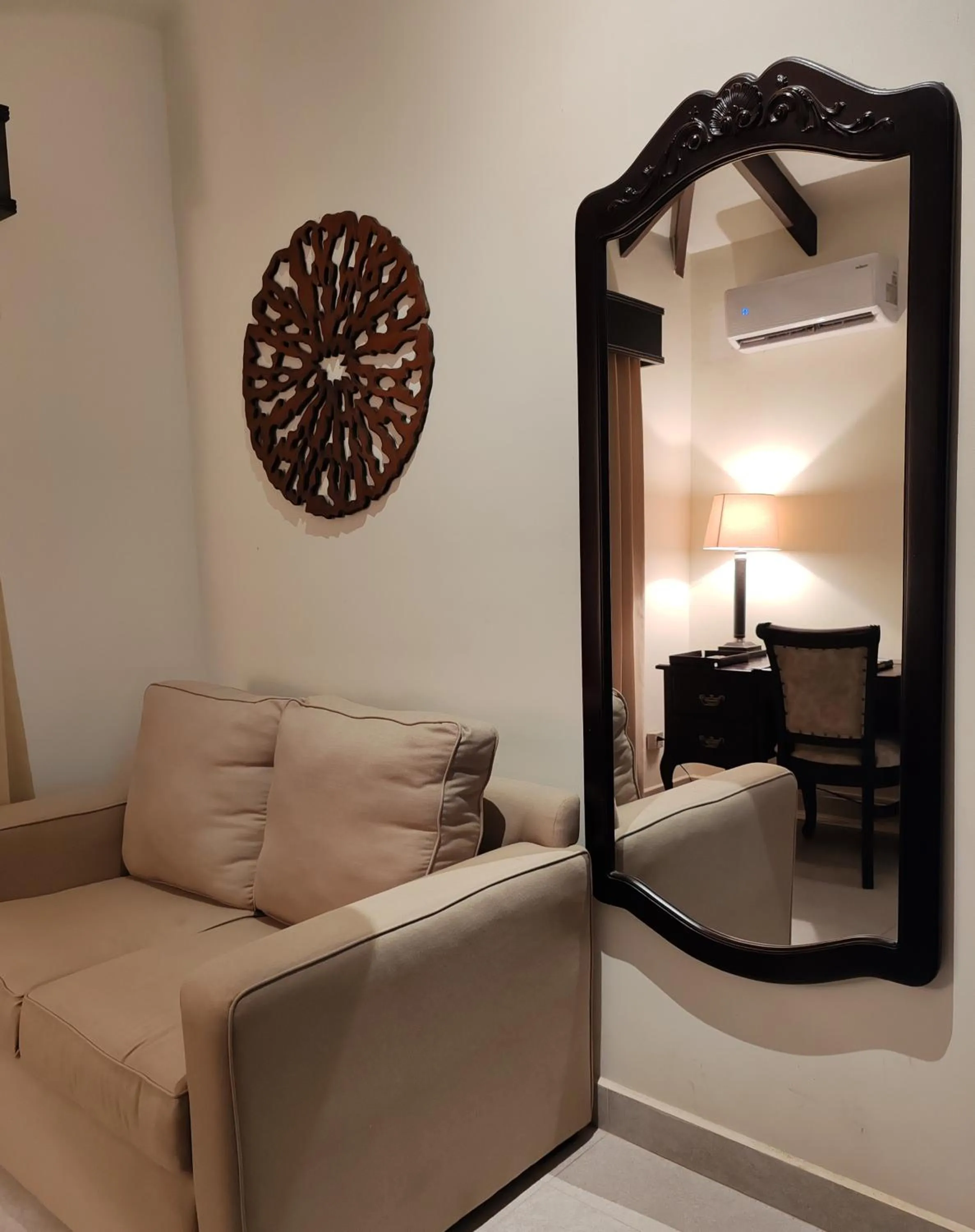 Seating area in Marenaz Oceanfront Resort