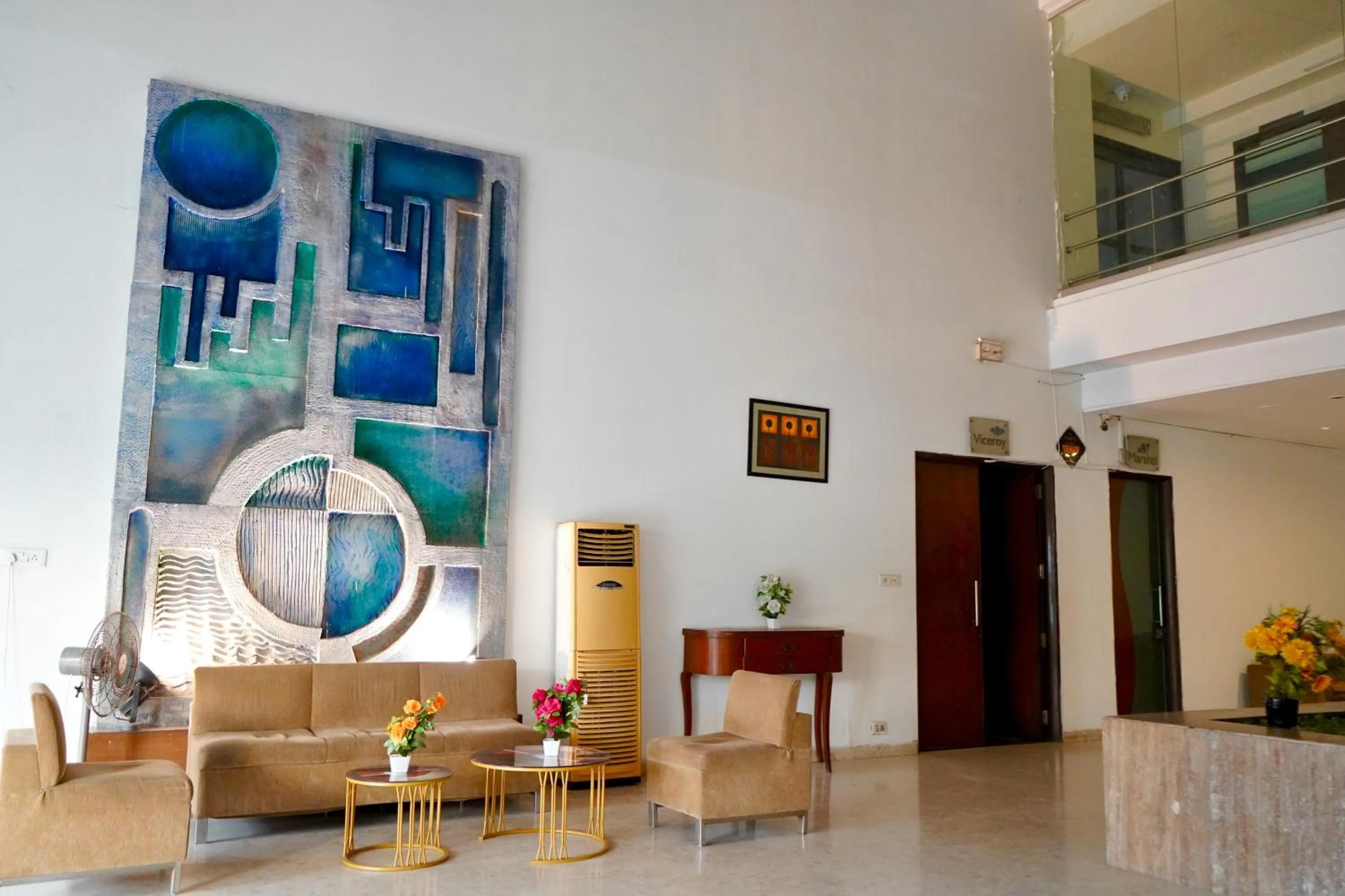 Lobby or reception in The Sky Comfort, Ahmedabad