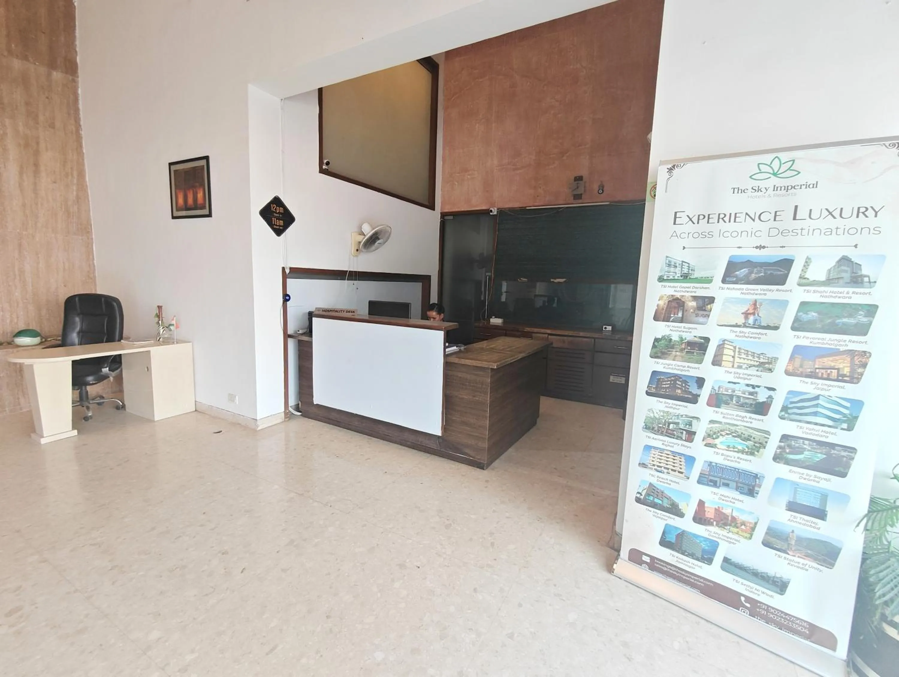 Lobby or reception in The Sky Comfort, Ahmedabad