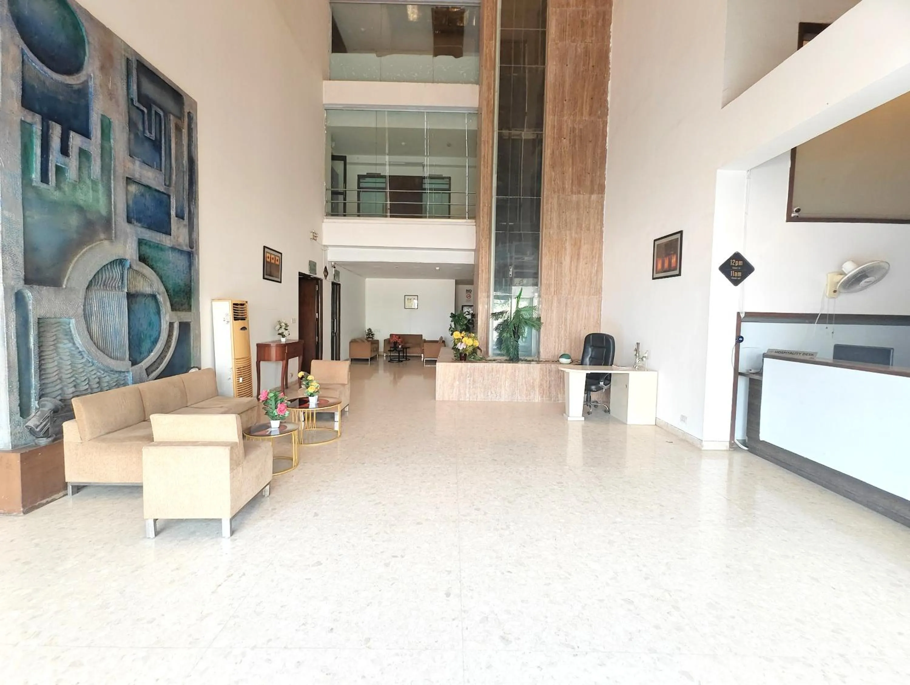 Lobby or reception in The Sky Comfort, Ahmedabad