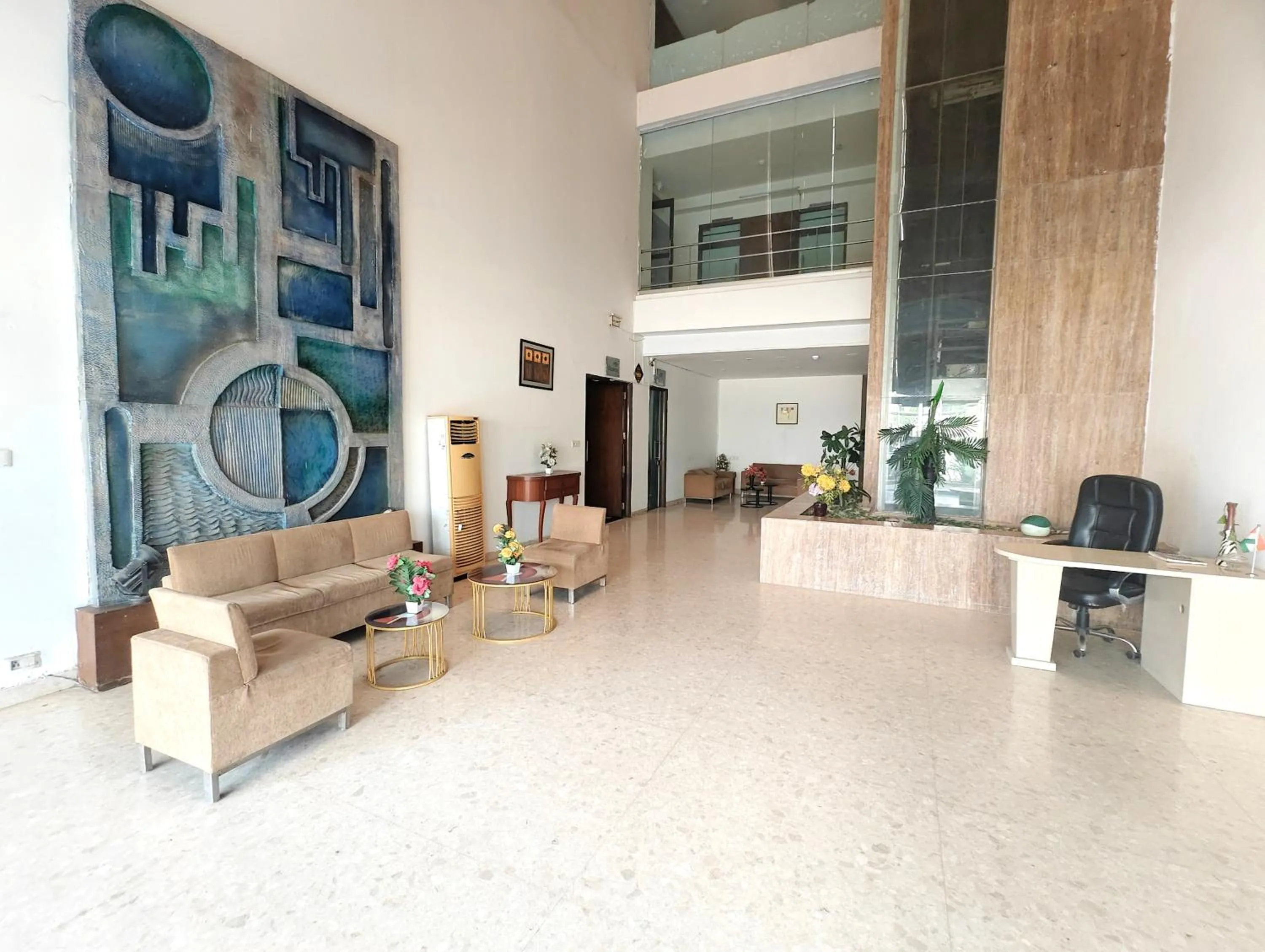 Lobby or reception in The Sky Comfort, Ahmedabad