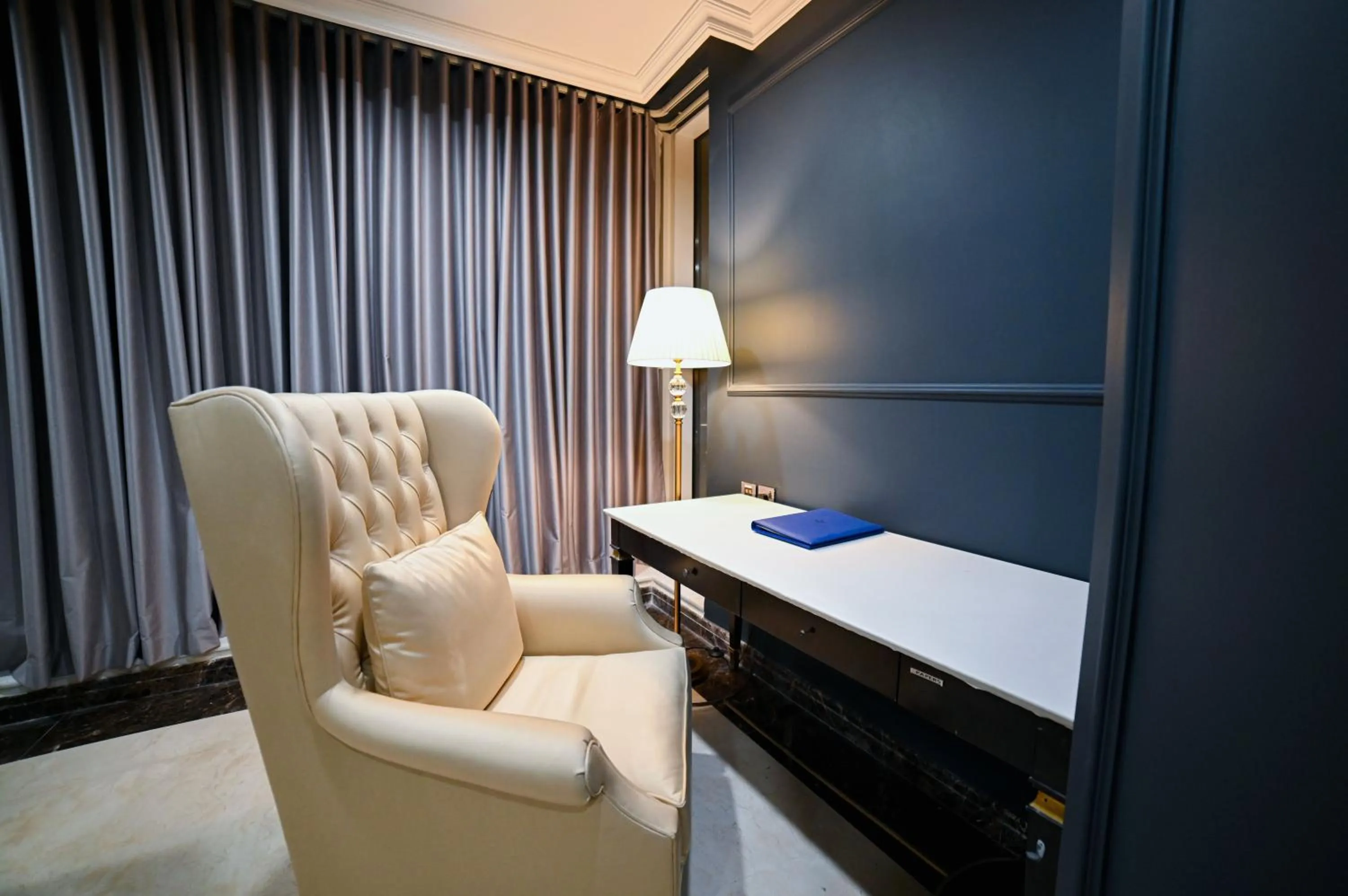 Seating area in Seven Seas Hotel