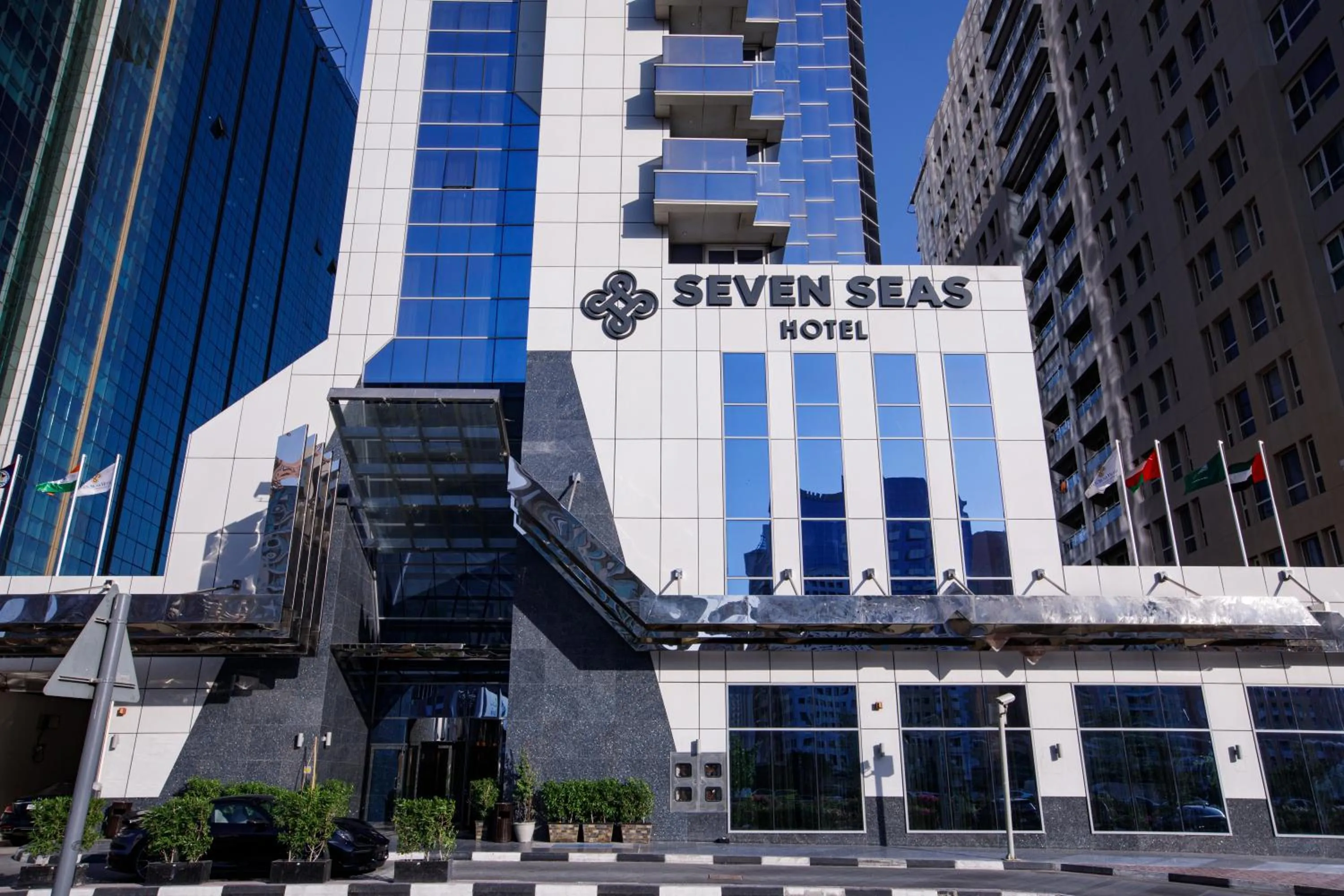 Property building in Seven Seas Hotel