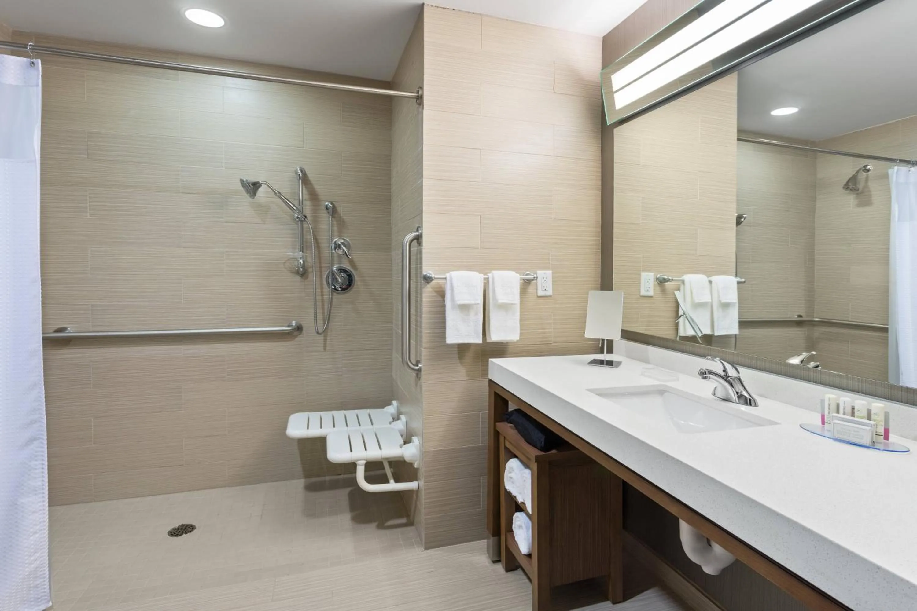 Bathroom in Courtyard by Marriott Houston Katy Mills