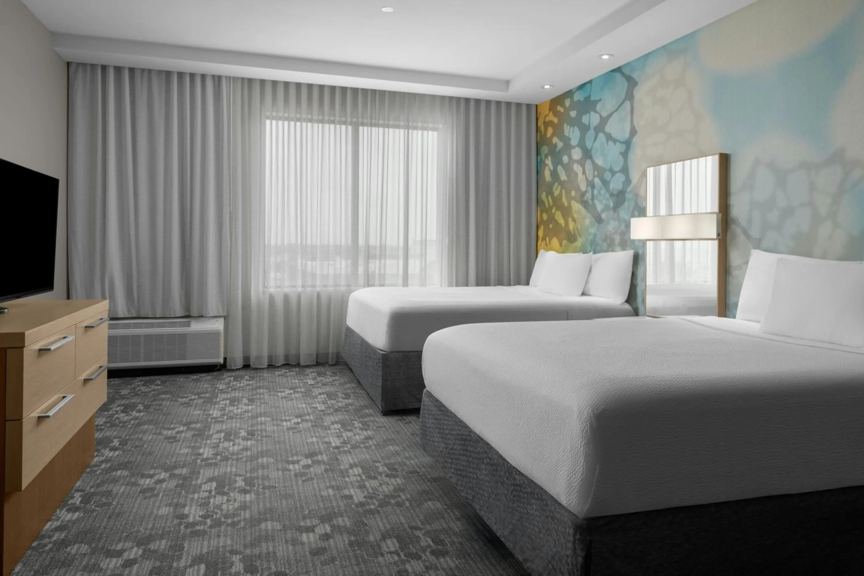 Bedroom, Bed in Courtyard by Marriott Houston Katy Mills