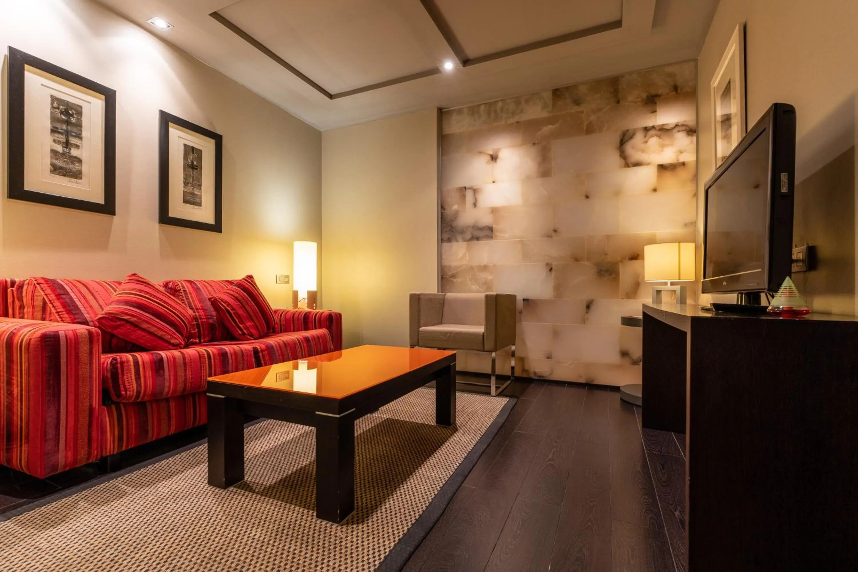 Living room in Hotel La Trufa Negra