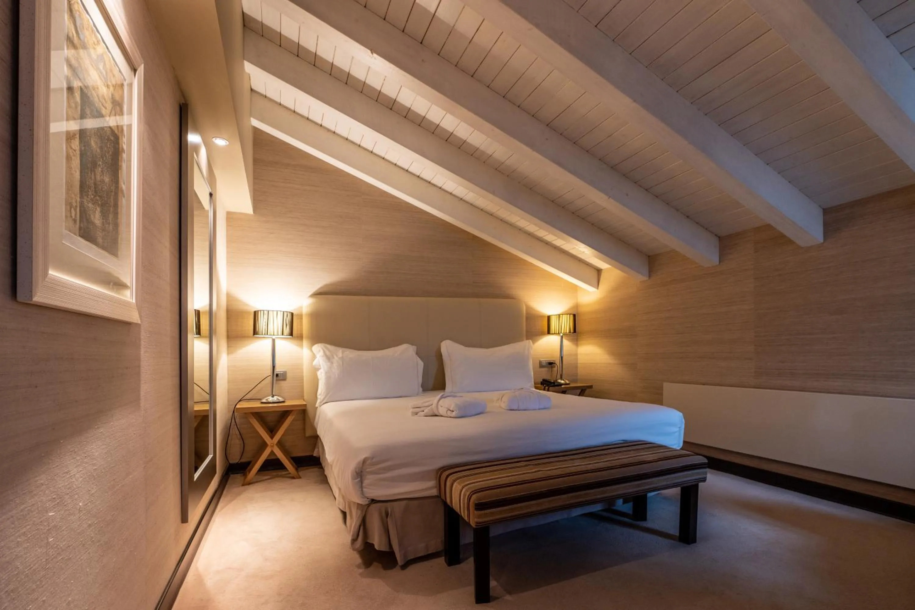 Bed in Hotel La Trufa Negra