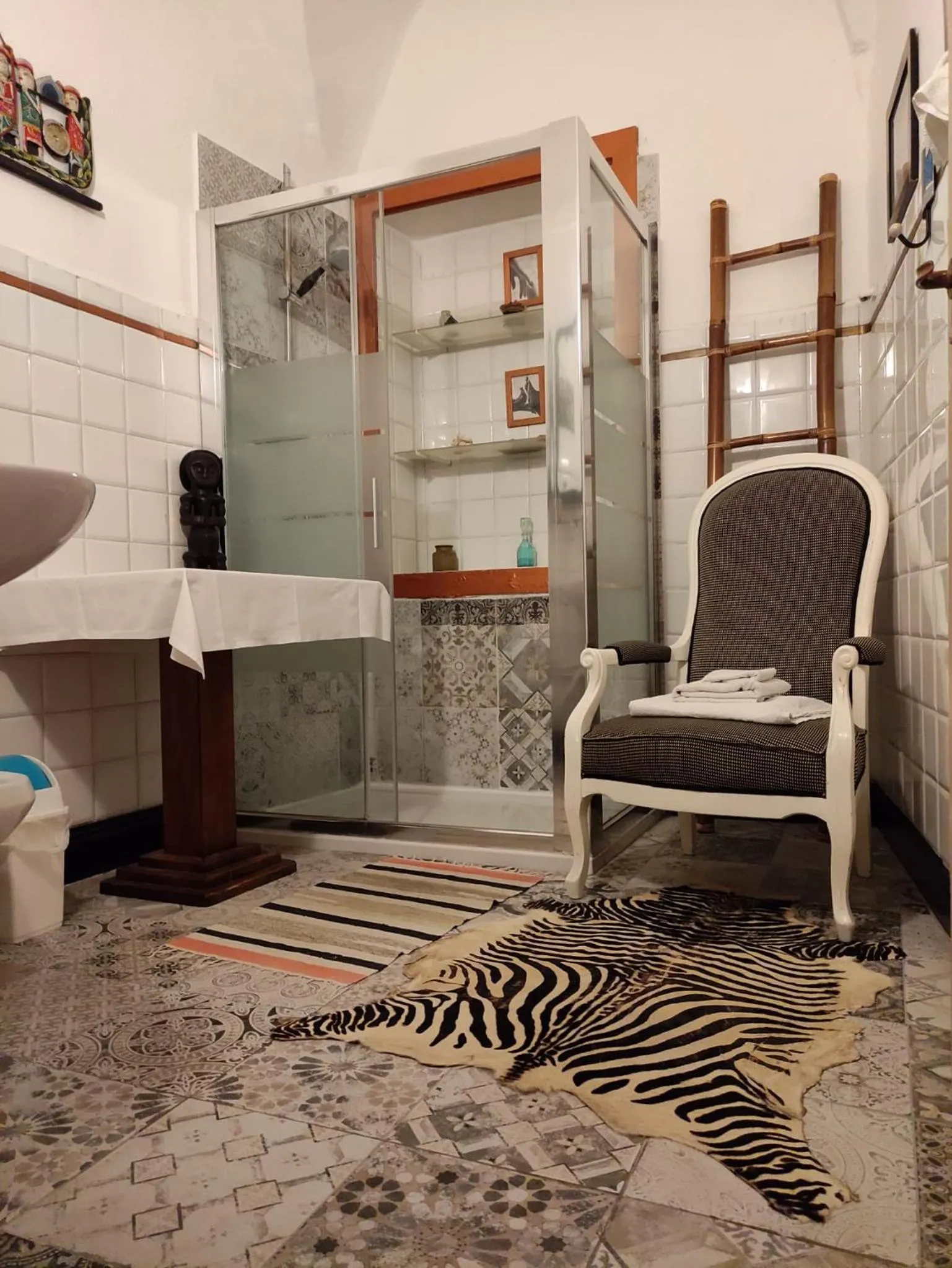 Bathroom in Hotel Glicine