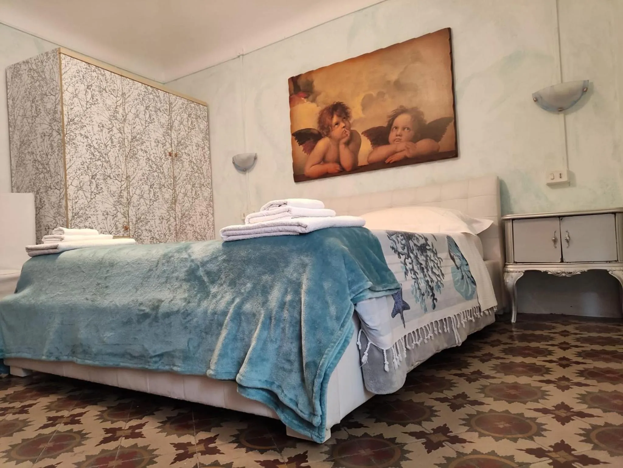 Bedroom in Hotel Glicine