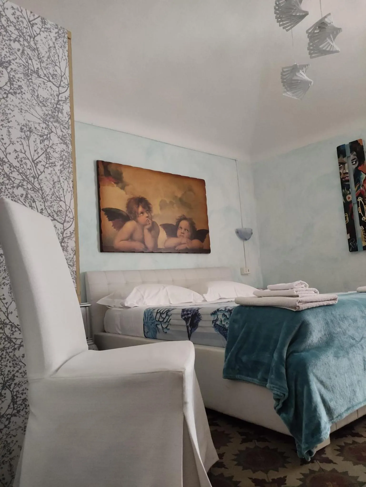 Bedroom in Hotel Glicine