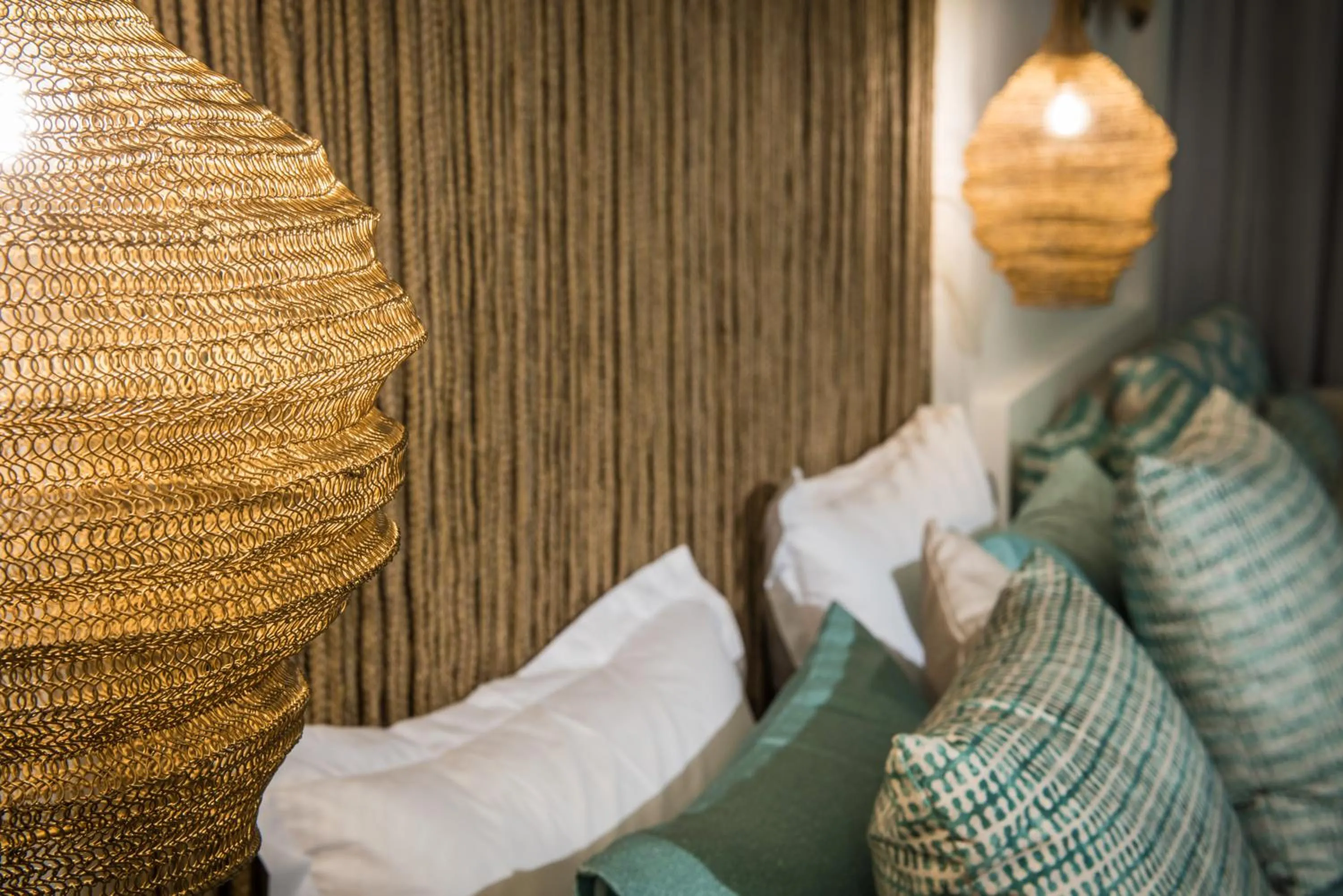 Decorative detail, Bed in Omiros Boutique Hotel (Adults Only)