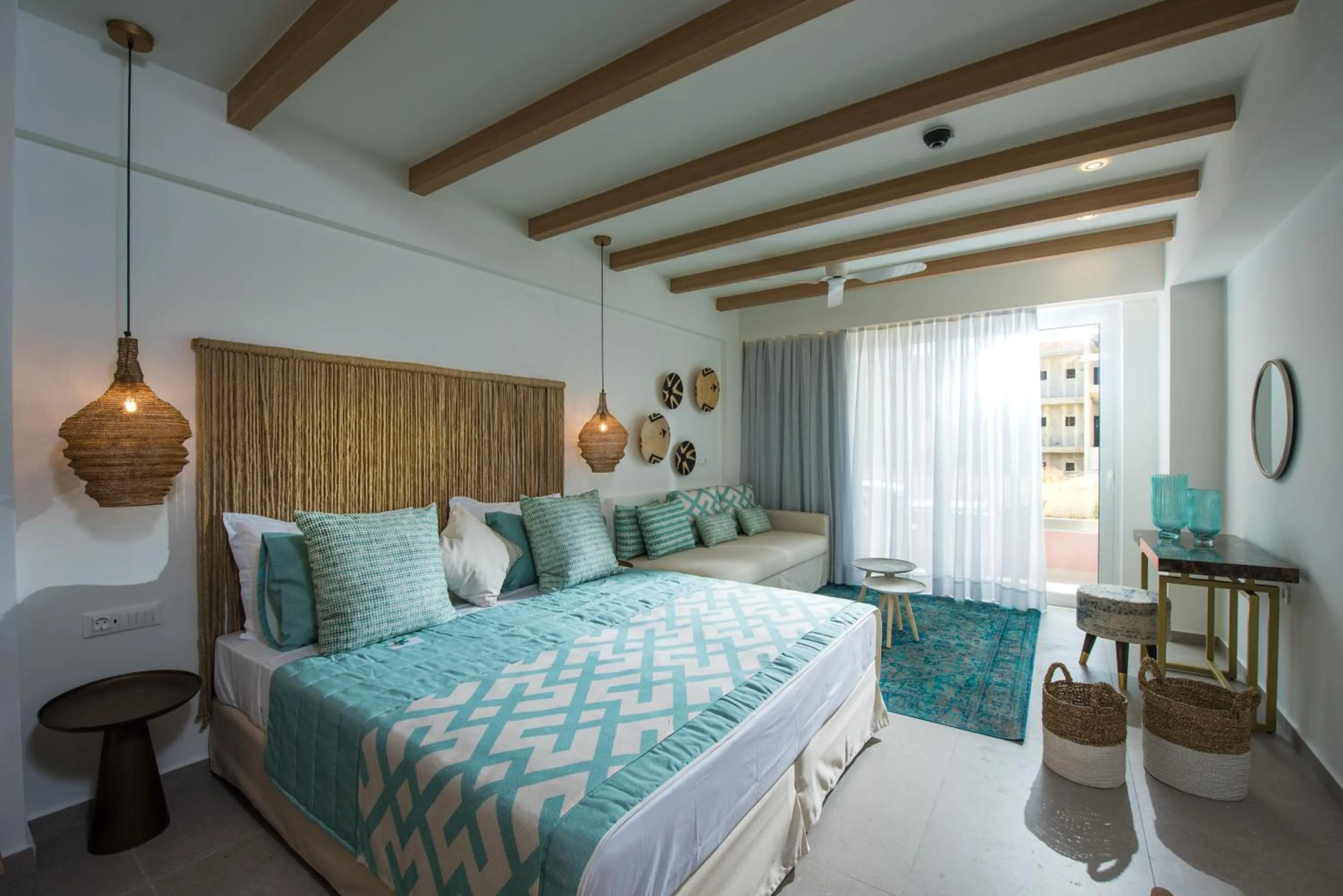 Photo of the whole room, Bed in Omiros Boutique Hotel (Adults Only)