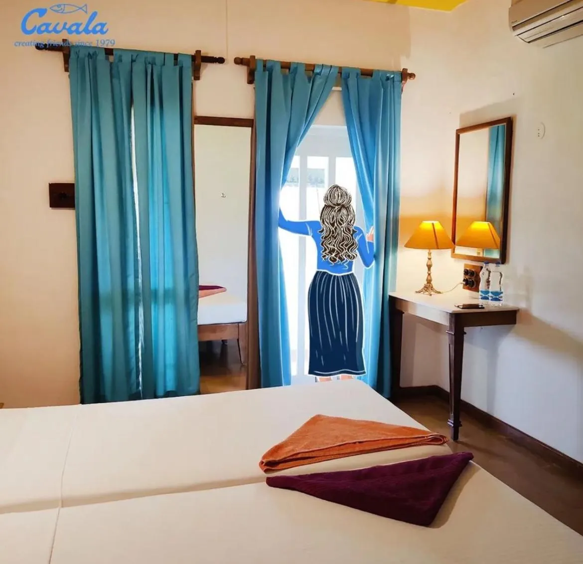 Bed in Cavala The Seaside Resort