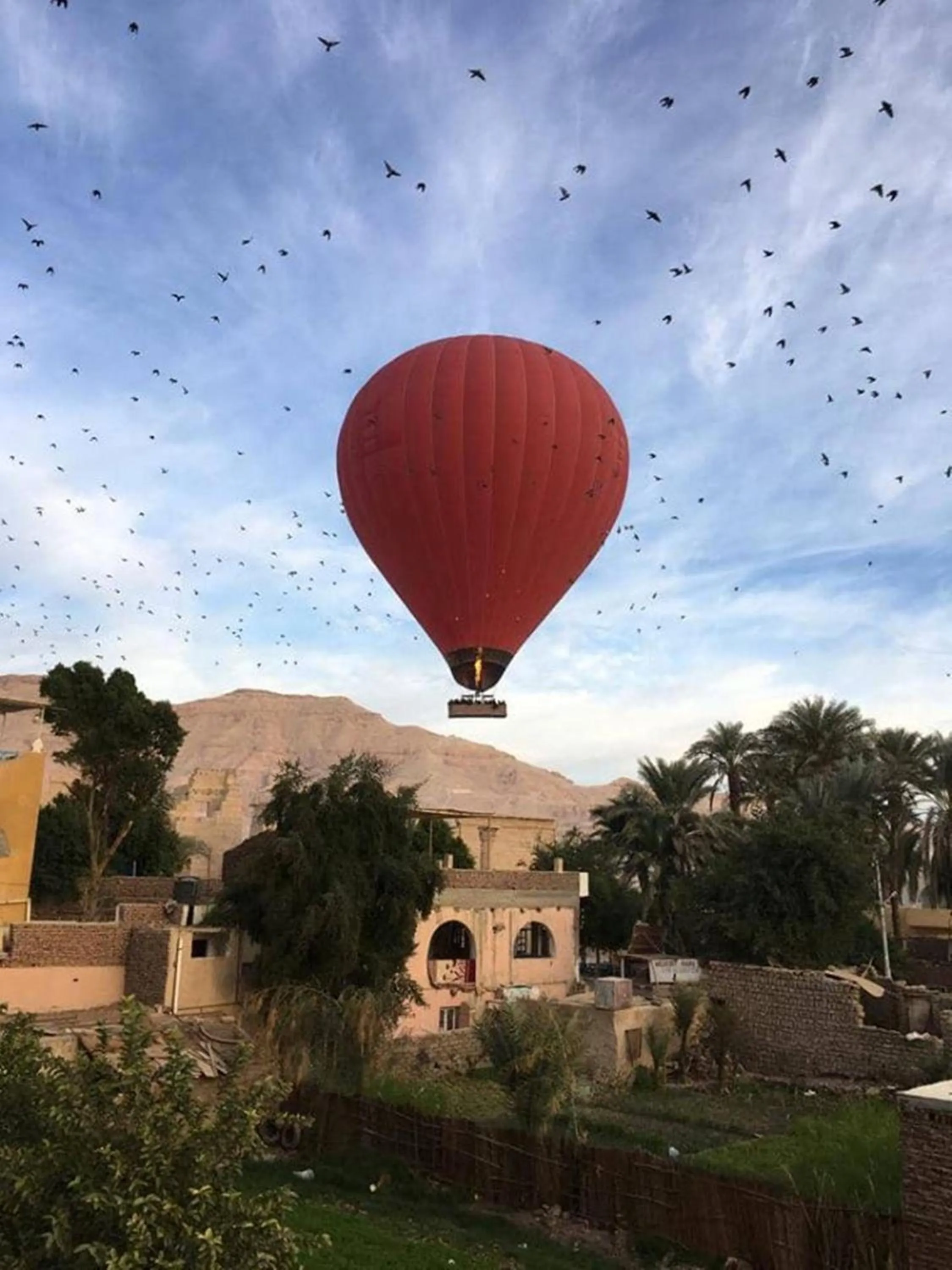 Mountain view in Amenophis Hotel