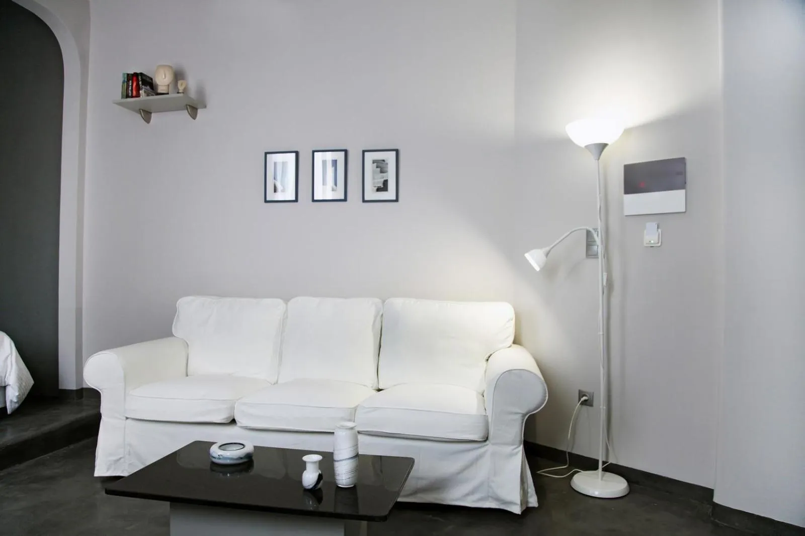 Living room, Bed in My Athens House