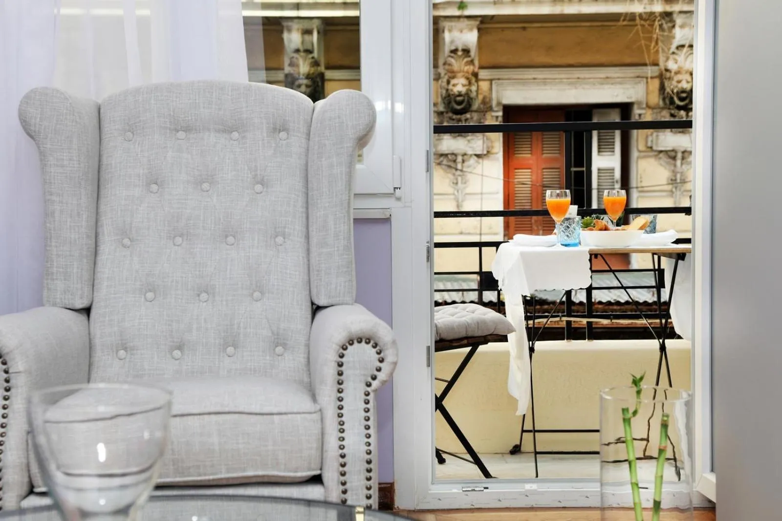 Living room in My Athens House