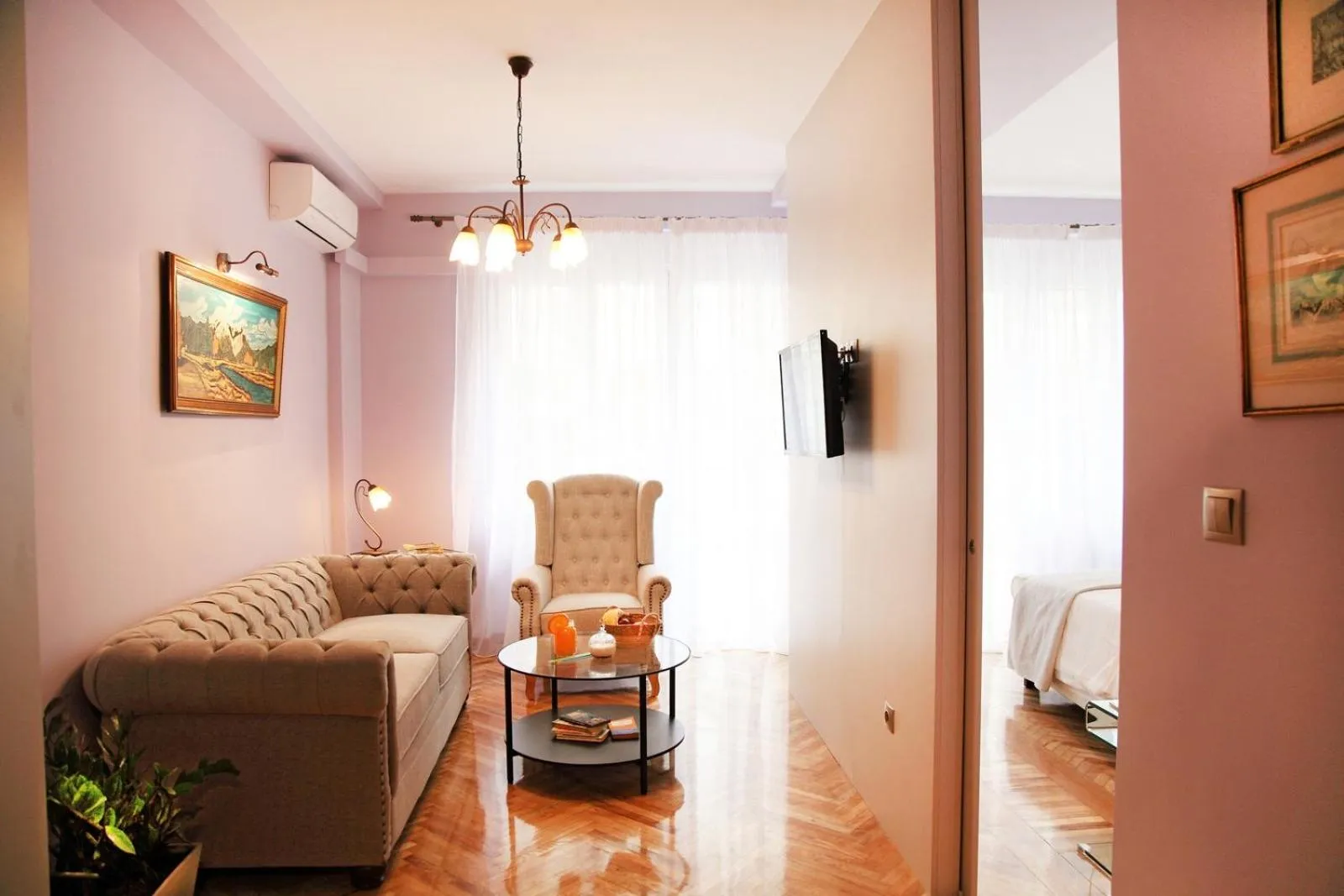 Living room in My Athens House