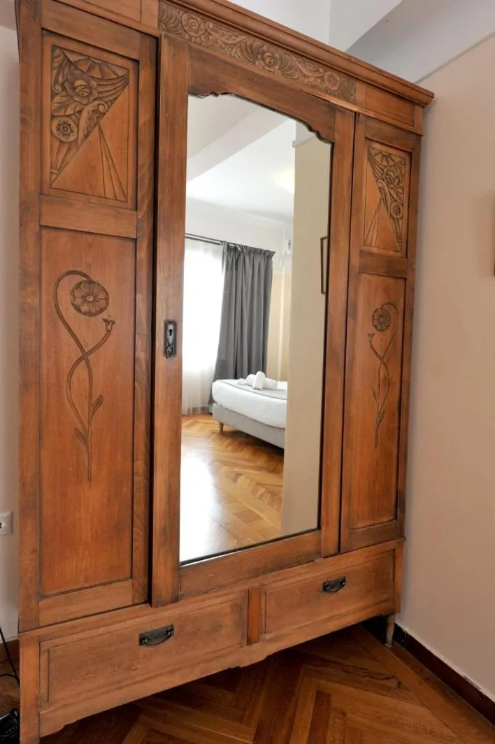 wardrobe, Bed in My Athens House