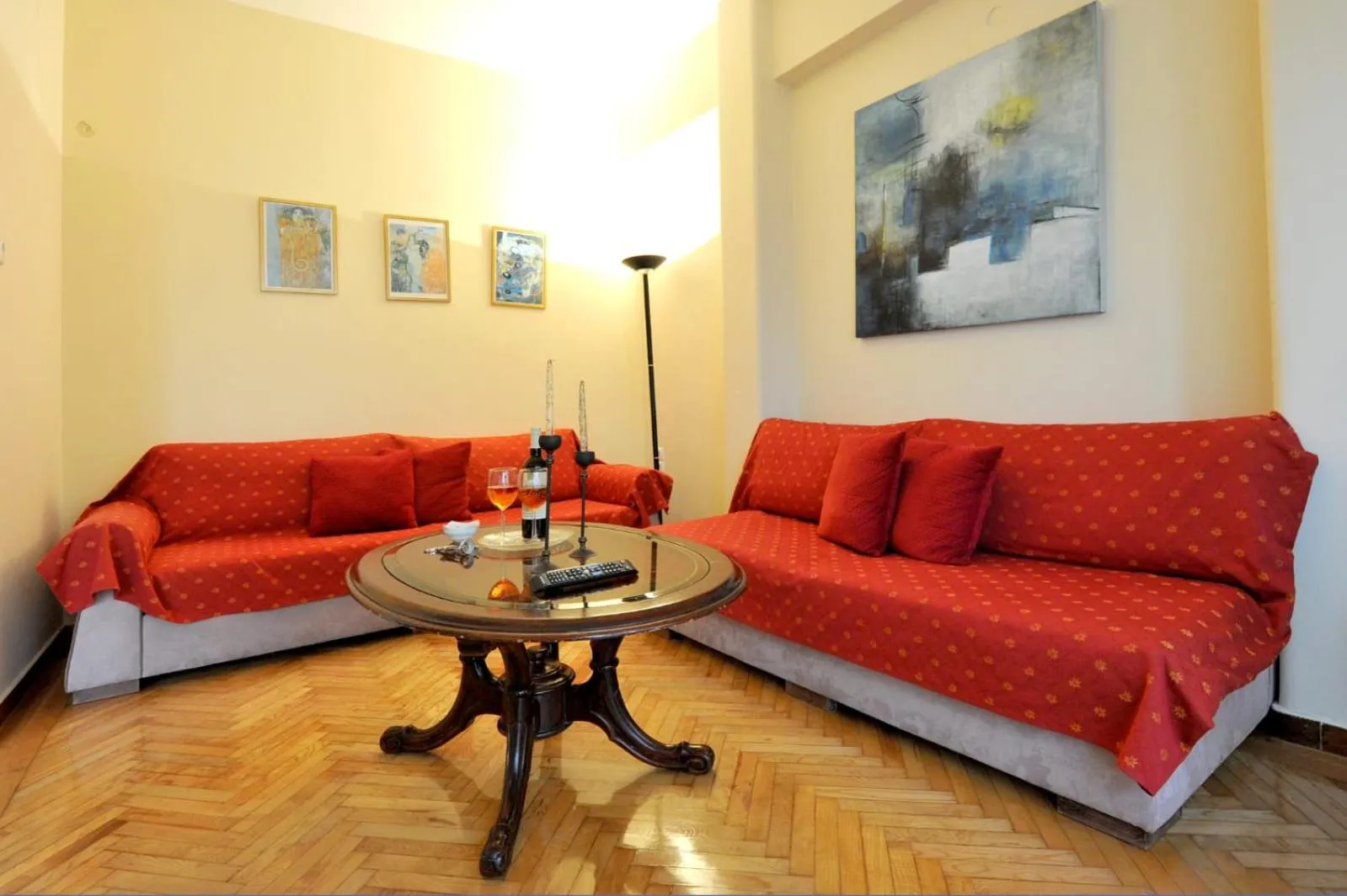 Living room in My Athens House