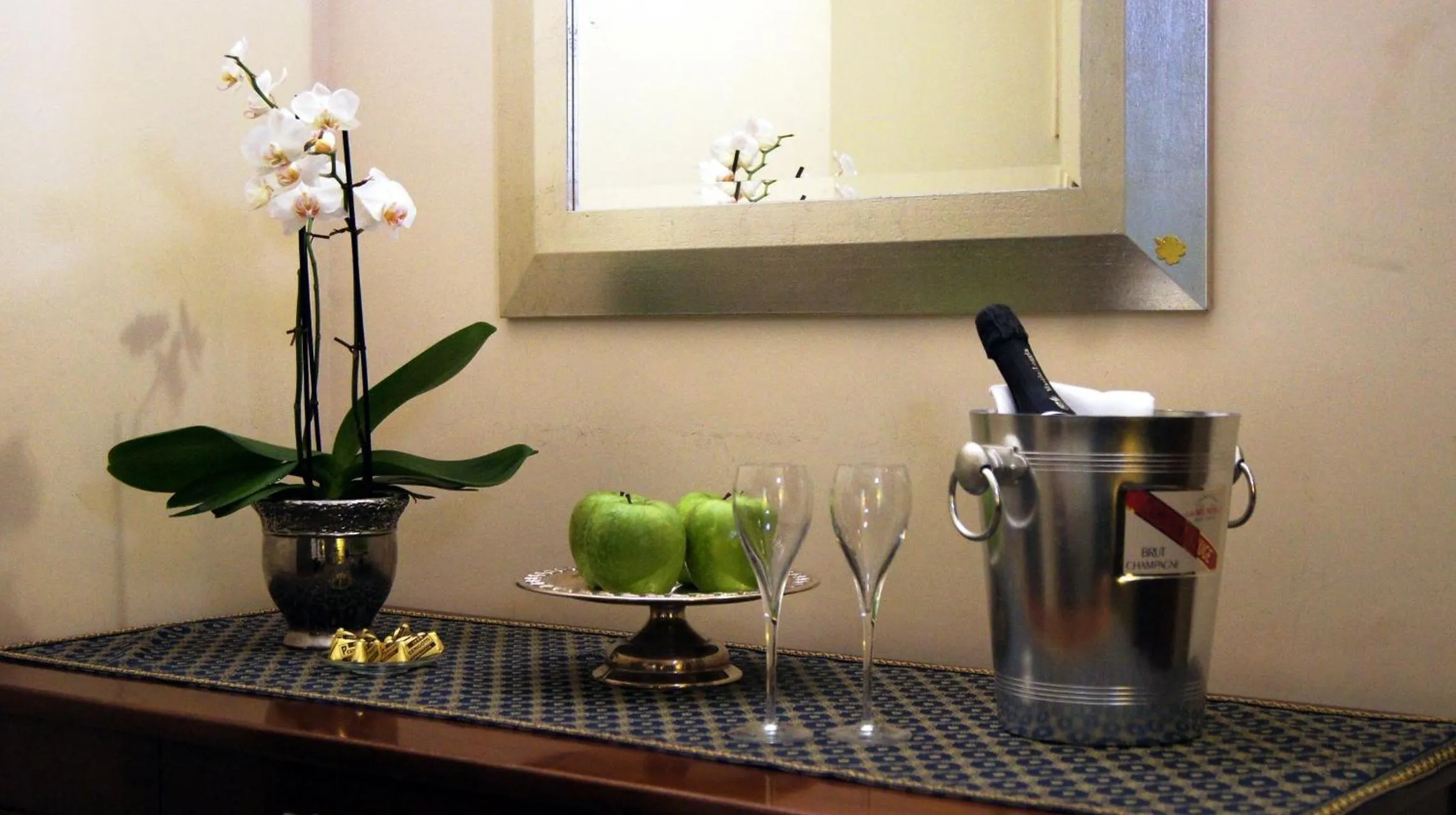 Decorative detail in Hotel e trattoria San Giorgio