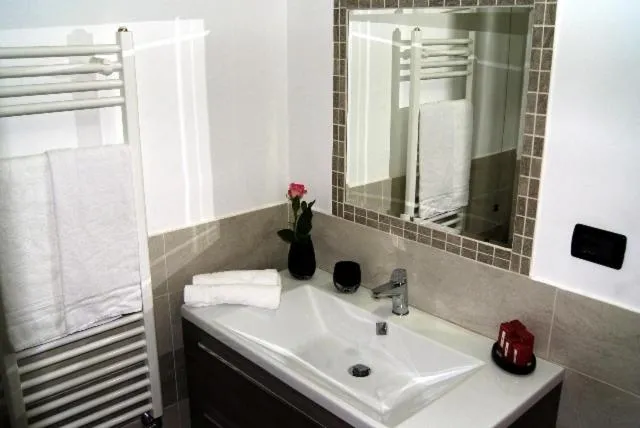 Bathroom in Hotel e trattoria San Giorgio