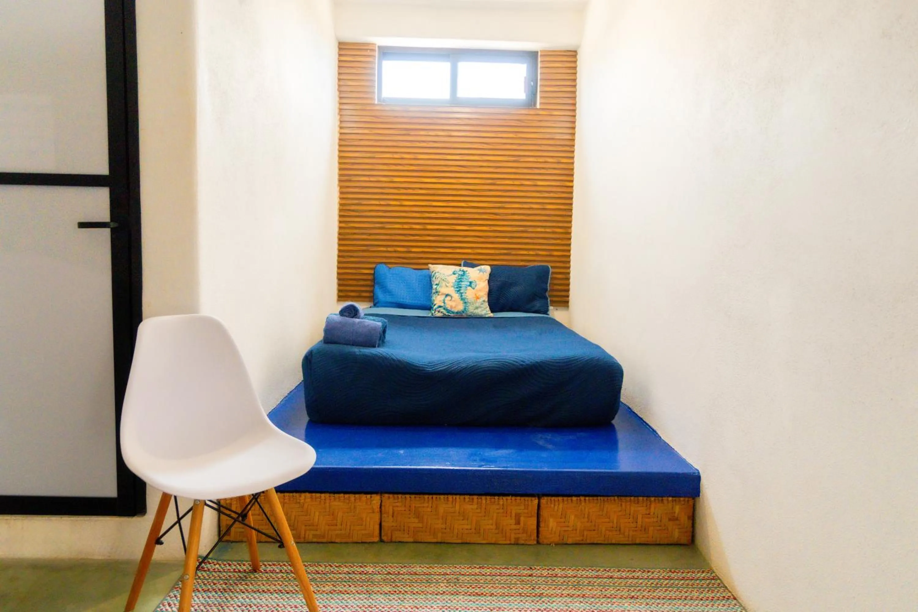 Bed in Casa Arrecife Tortuga, Fast Internet, private Cozy room