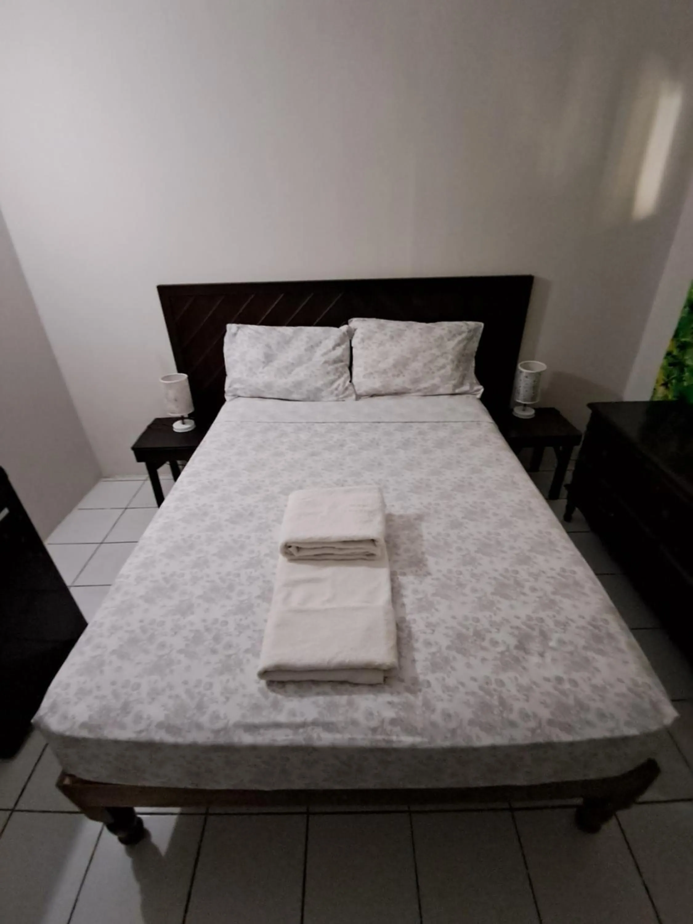 Bed in Barry's Rooms Negril