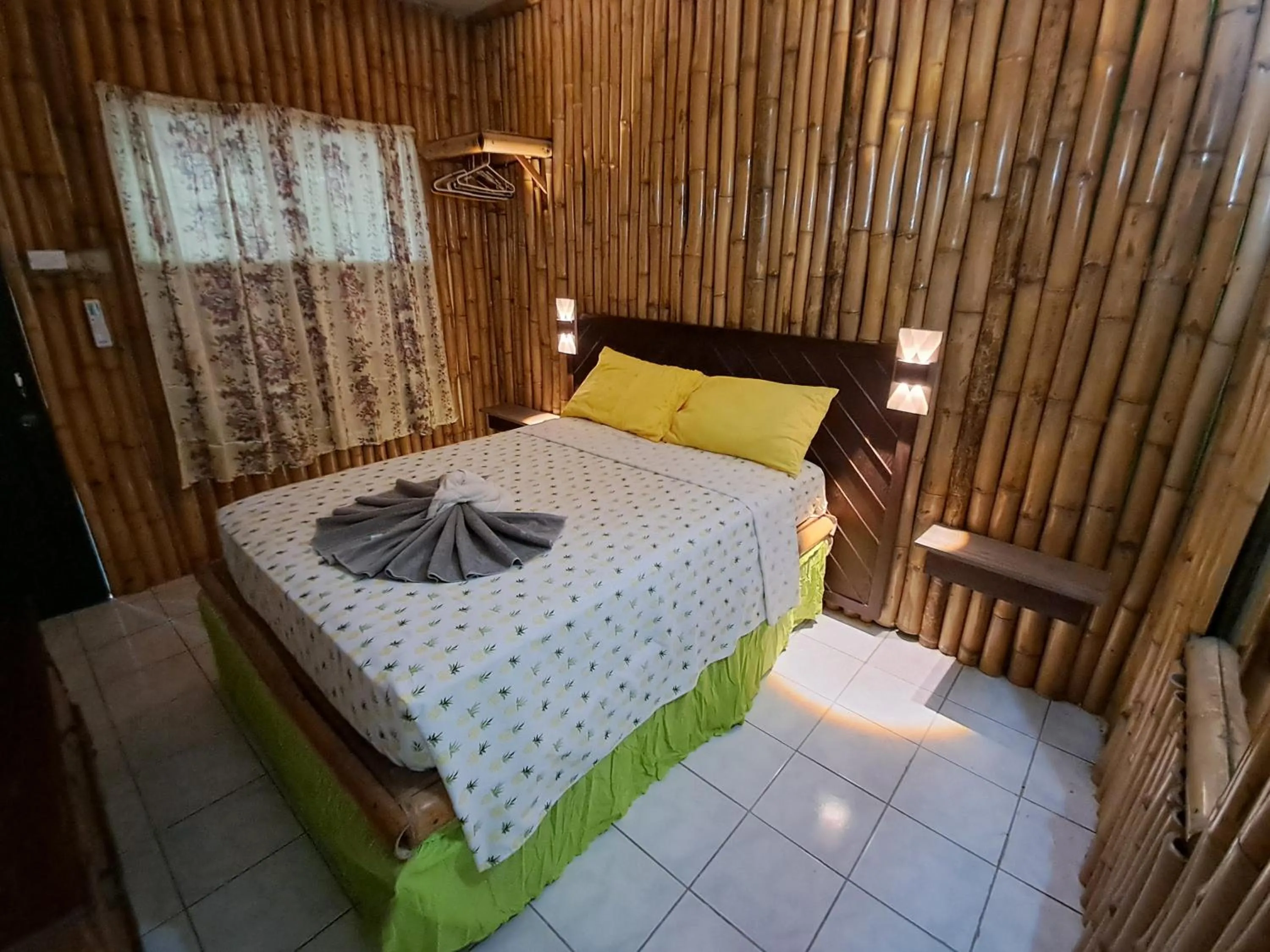 Bed in Barry's Rooms Negril