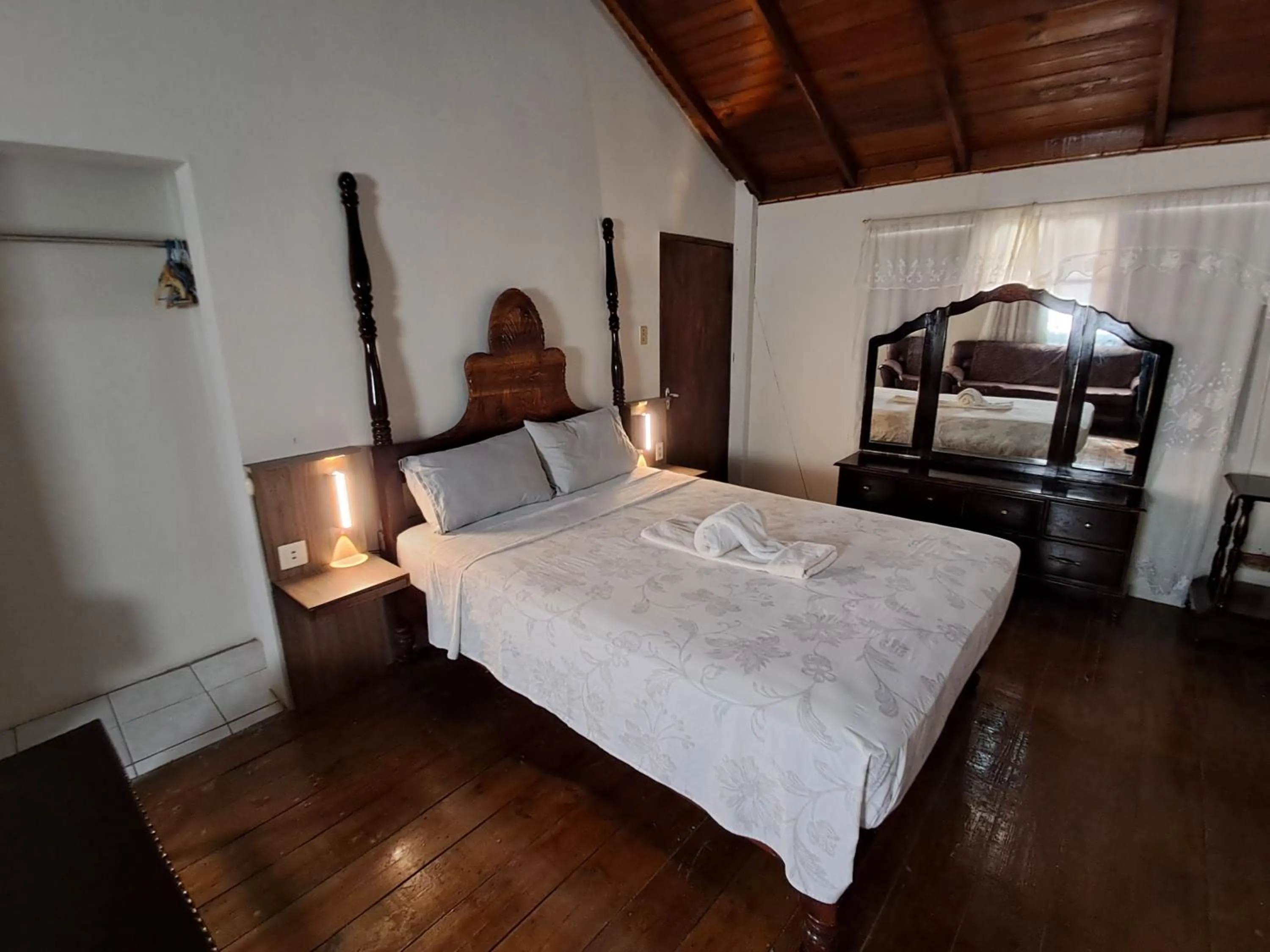 Bed in Barry's Rooms Negril