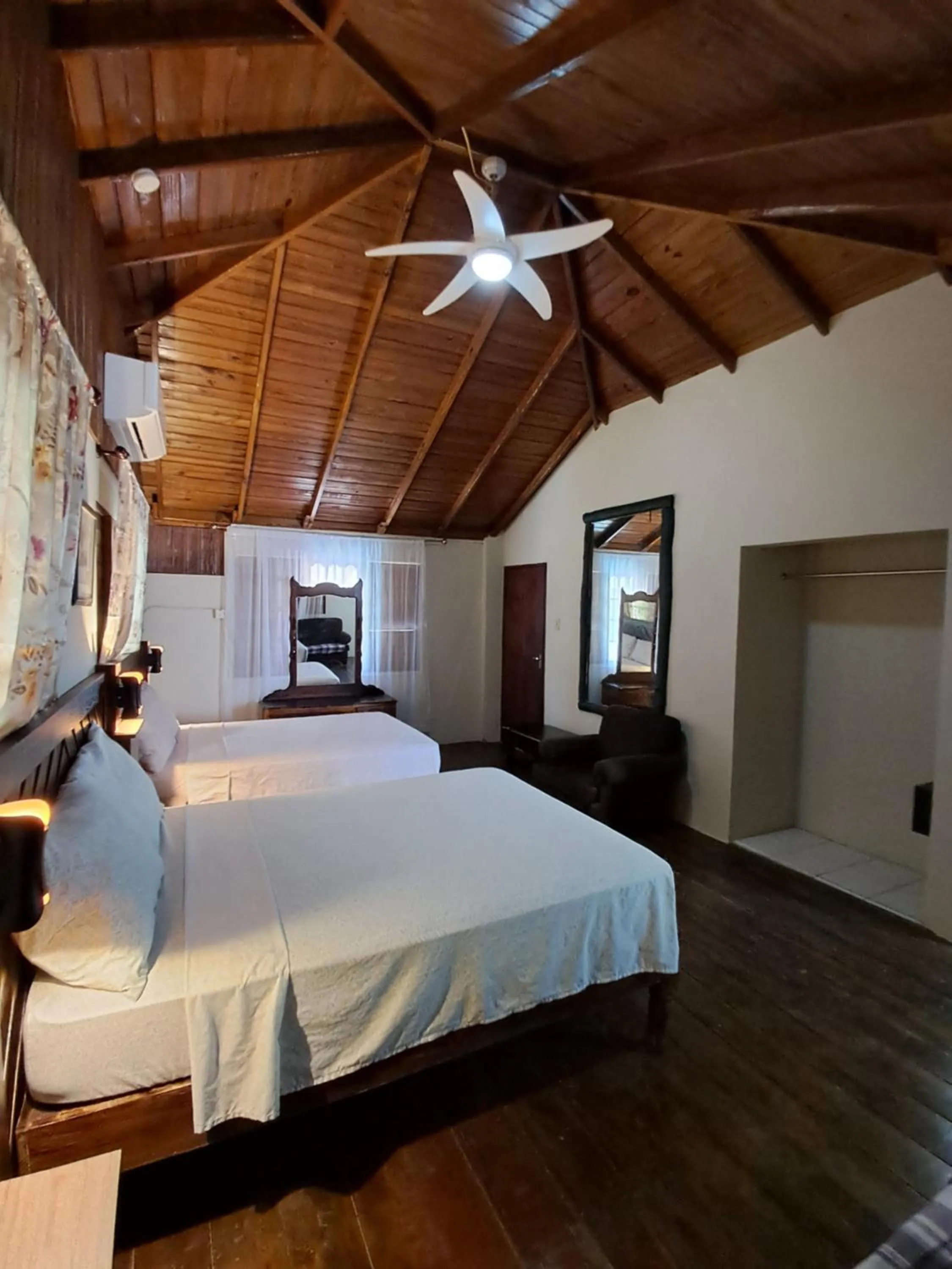 Bed in Barry's Rooms Negril
