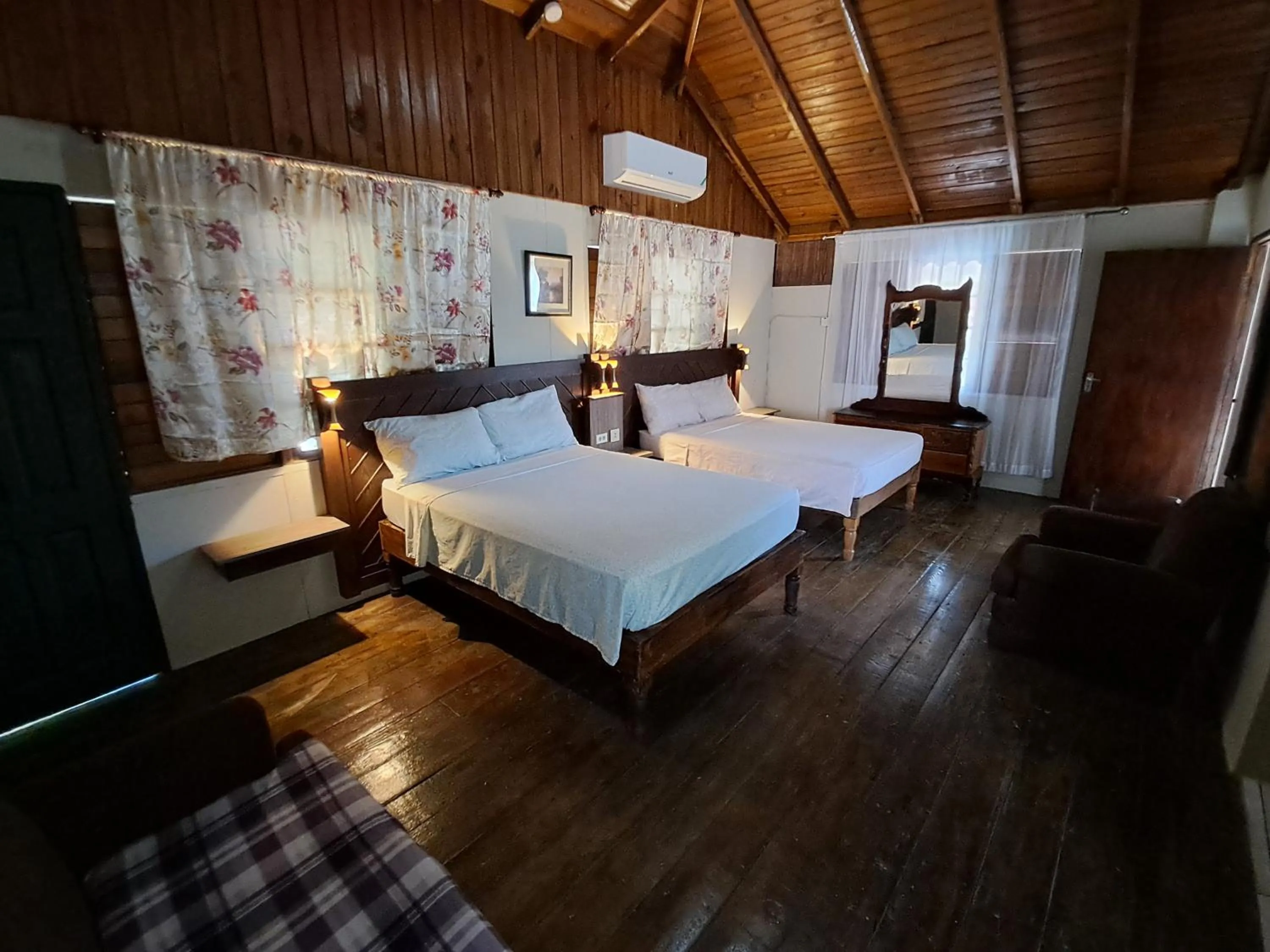 Bed in Barry's Rooms Negril